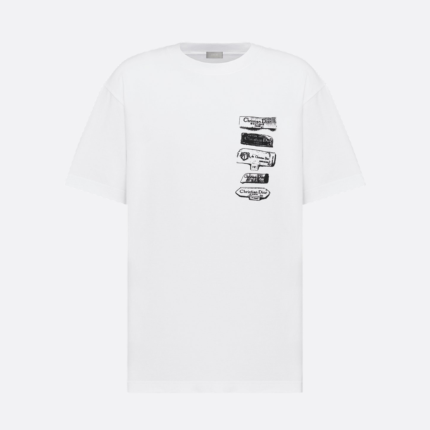 NIGO Dior Men's Summer Solid Color Graphic Printed Round Neck Cotton Short Sleeve T-Shirt #nigo75238