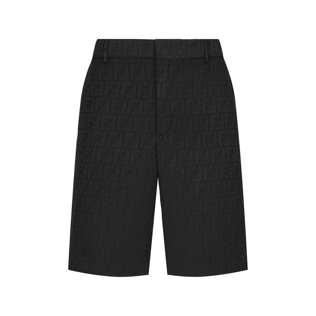 NIGO Fendi Men's Summer Solid Colour Letter Logo Print Bermuda Shorts Pants #nigo75239