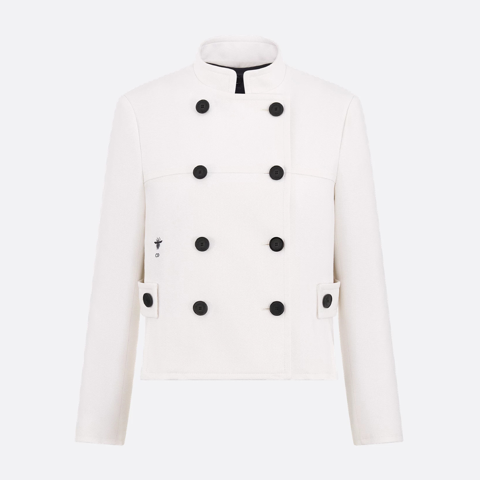 NIGO Dior Women's Autumn And Winter Solid Color Collar Double Breasted Long Sleeved Jacket Vest Two Piece Set #nigo75232