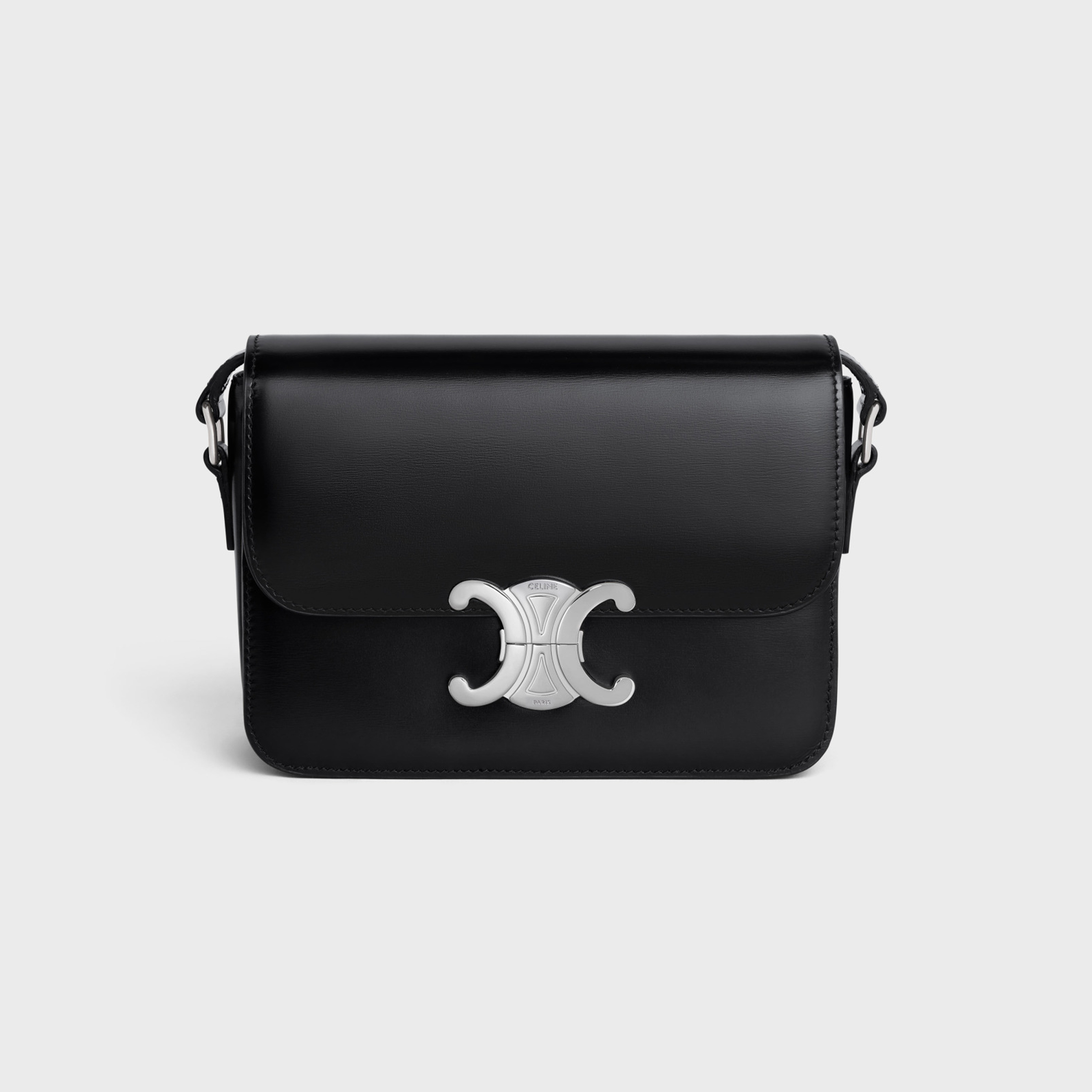 NIGO Celine Teen Triomphe Glossy Cow Leather Handbags Women's Temperament Luxury Solid Colour Temperament Crossbody Bag Logo Handbags Bag Bags #nigo71965