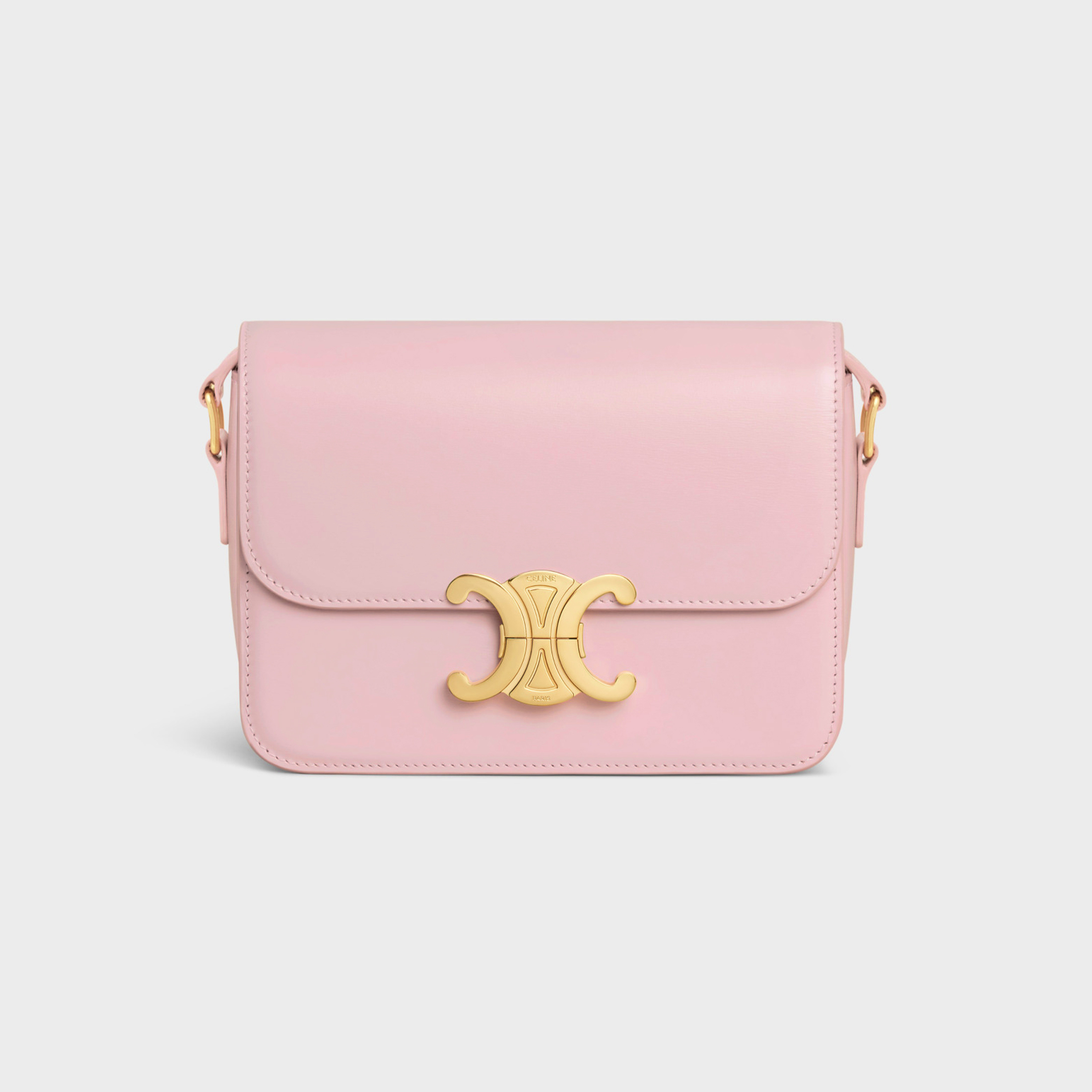 NIGO Celine Teen Triomphe Glossy Cow Leather Handbags Women's Temperament Luxury Solid Colour Temperament Crossbody Bag Logo Handbags Bag Bags #nigo71965