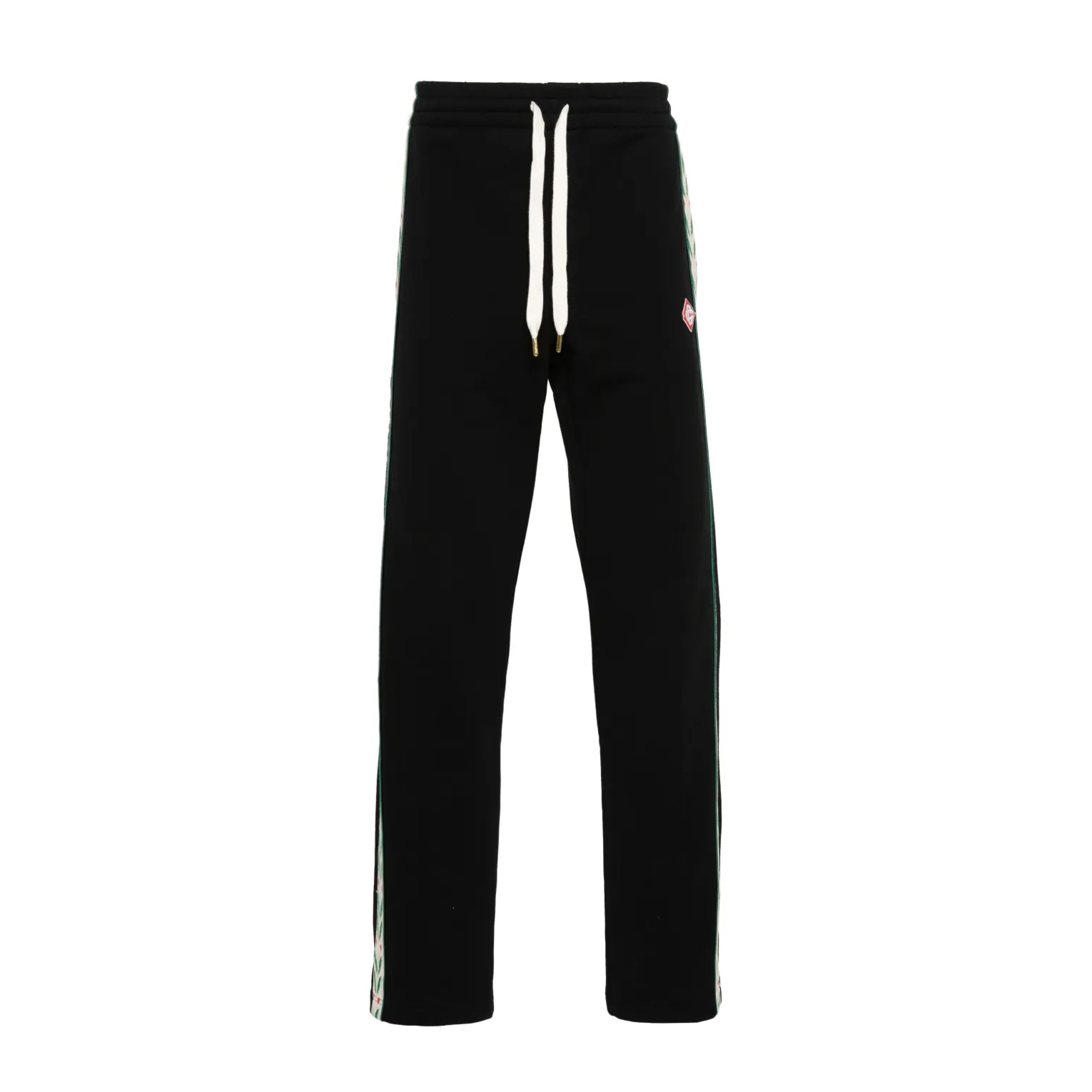 NIGO Casablanca Men's Solid Color Mid-Rise Straight Leg Cotton Long Lace-Up Casual Pants #nigo75258