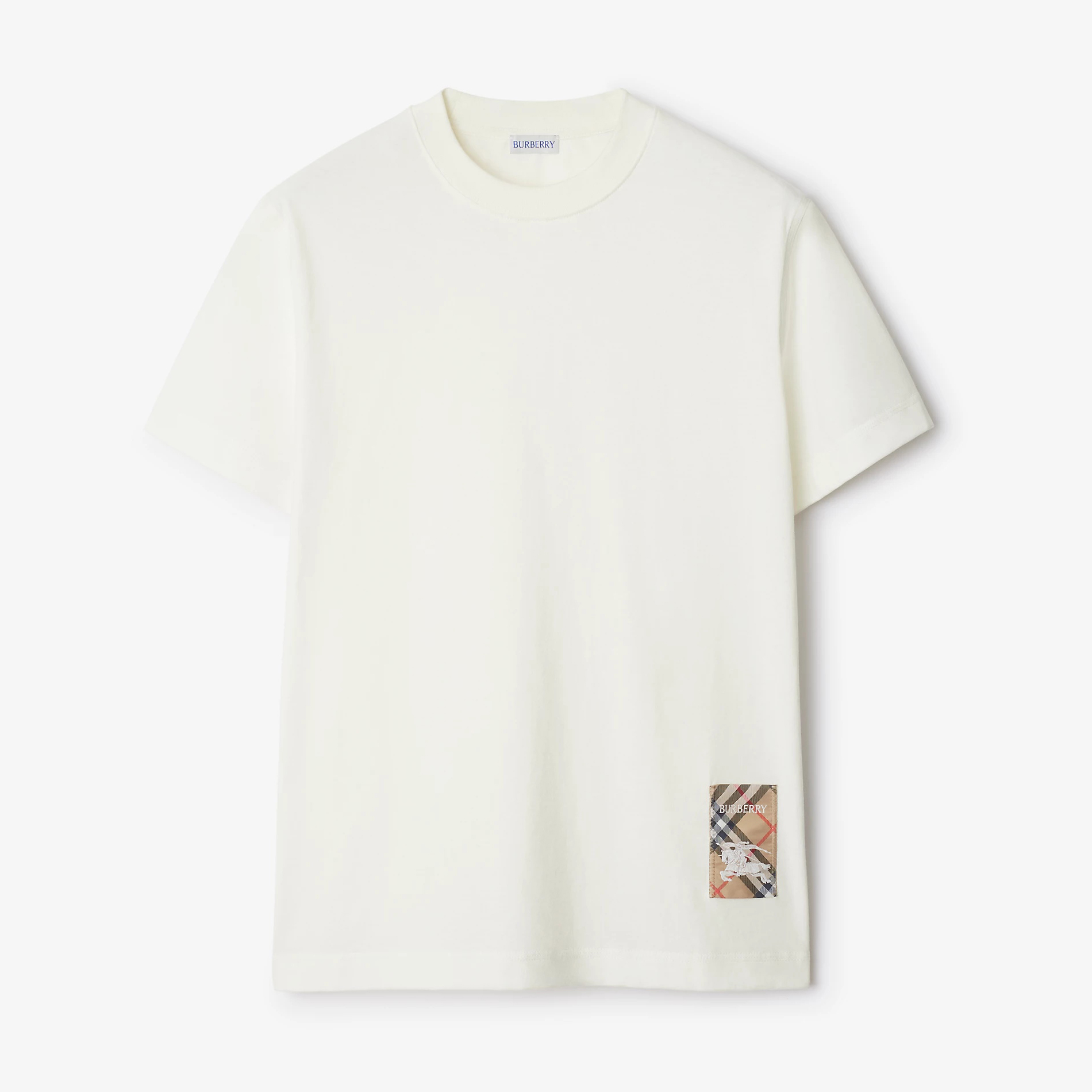 NIGO Burberry Men's Summer Embroidered Logo Round Neck Cotton Short Sleeve T-Shirt #nigo75264