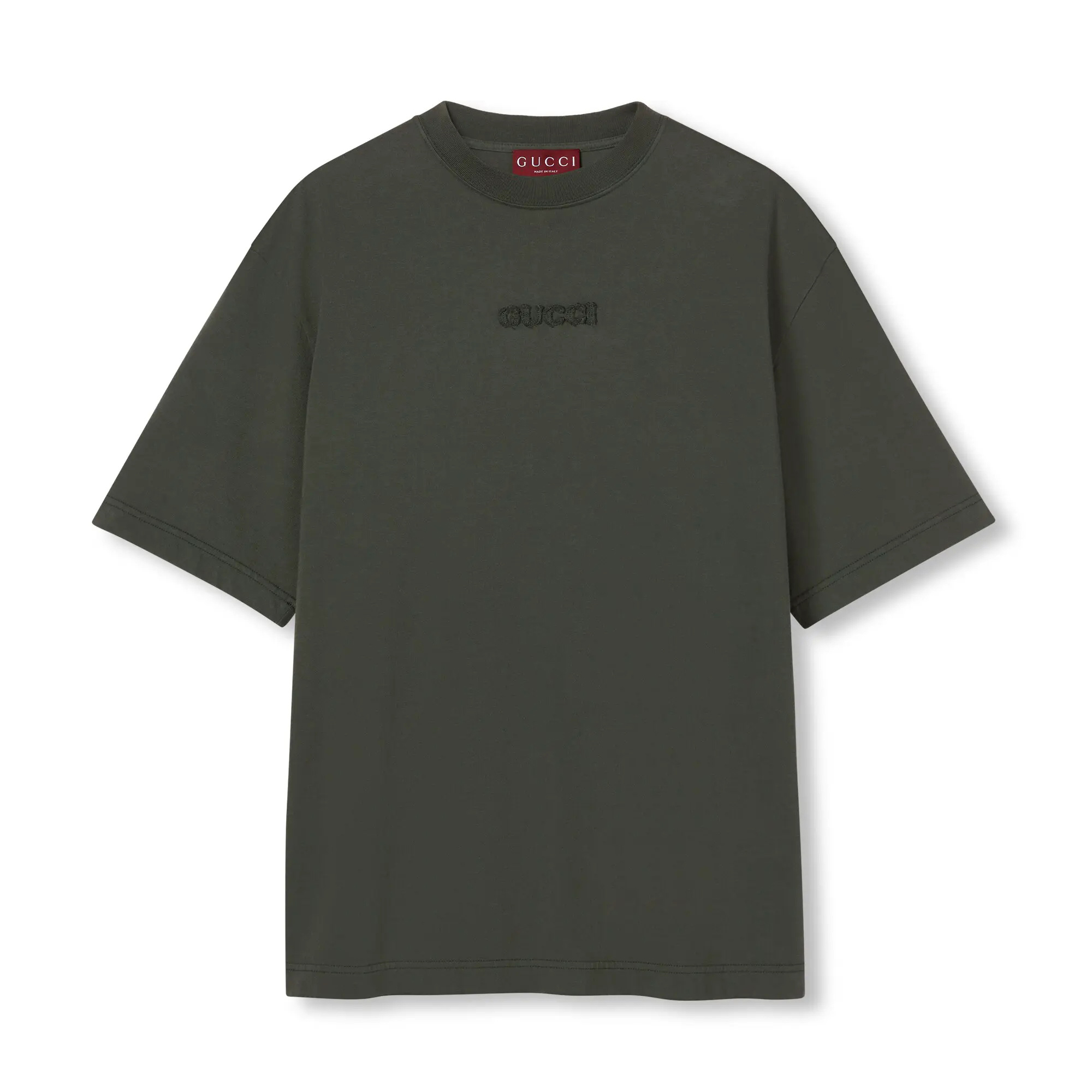 NIGO Gucci Men's Summer Solid Color Embroidered Letter Printed Cotton Round Neck Short Sleeve T-Shirt #nigo75317