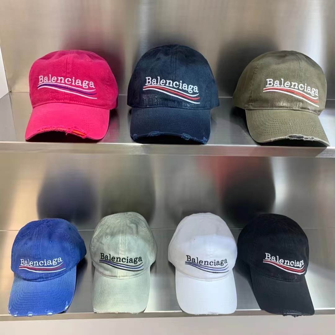 NIGO Balenciaga Men's and Women's Solid Color Embroidered Logo Design Cotton Duck Cap Hat #nigo75313