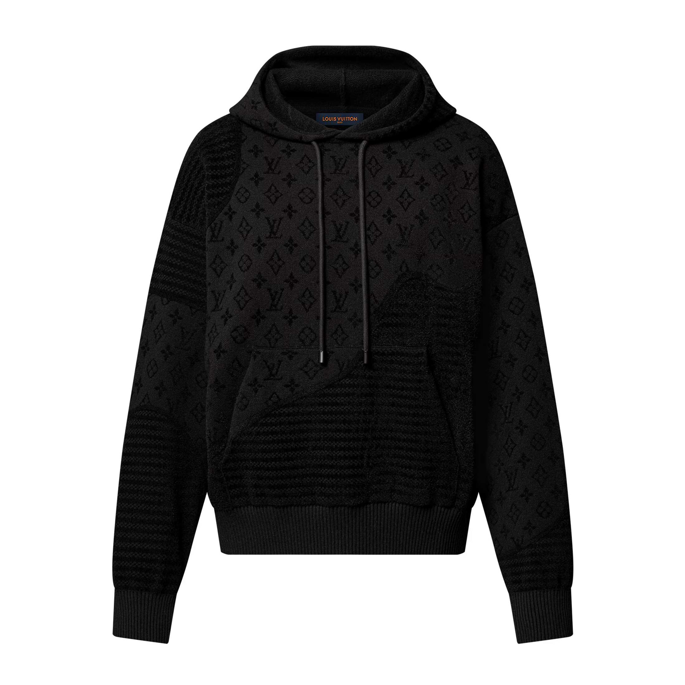 NIGO Louis Vuitton Men's Spring and Autumn Solid Color Letter Printed Cotton Long Sleeve Hooded Sweatshirt #nigo75315