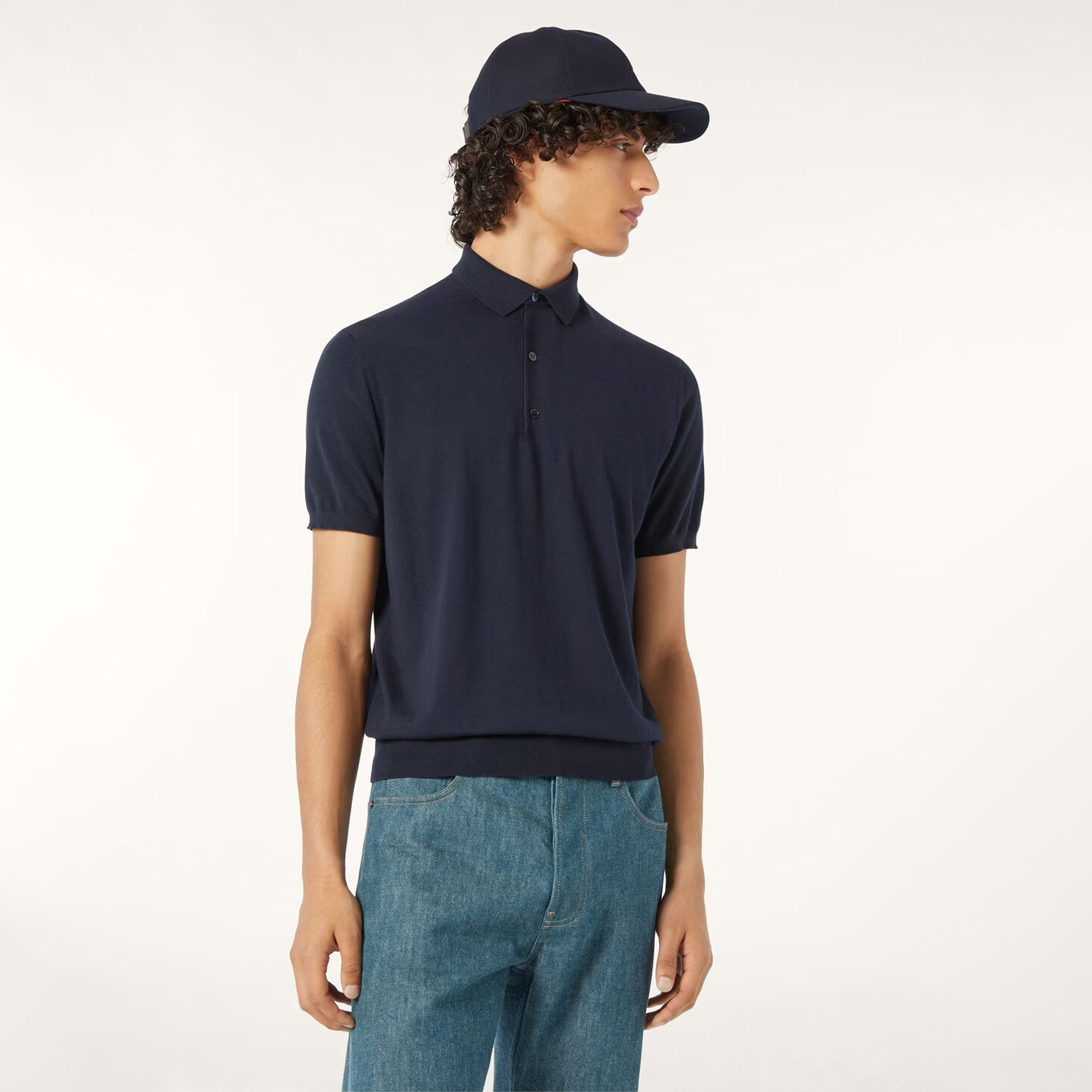 NIGO Loro Piana King's Gift® Men's Polo Shirt Spring Summer Fashion Casual Button Short Sleeve Top Knitted T-shirt Lapel Men's Clothes Ngvp #nigo9957