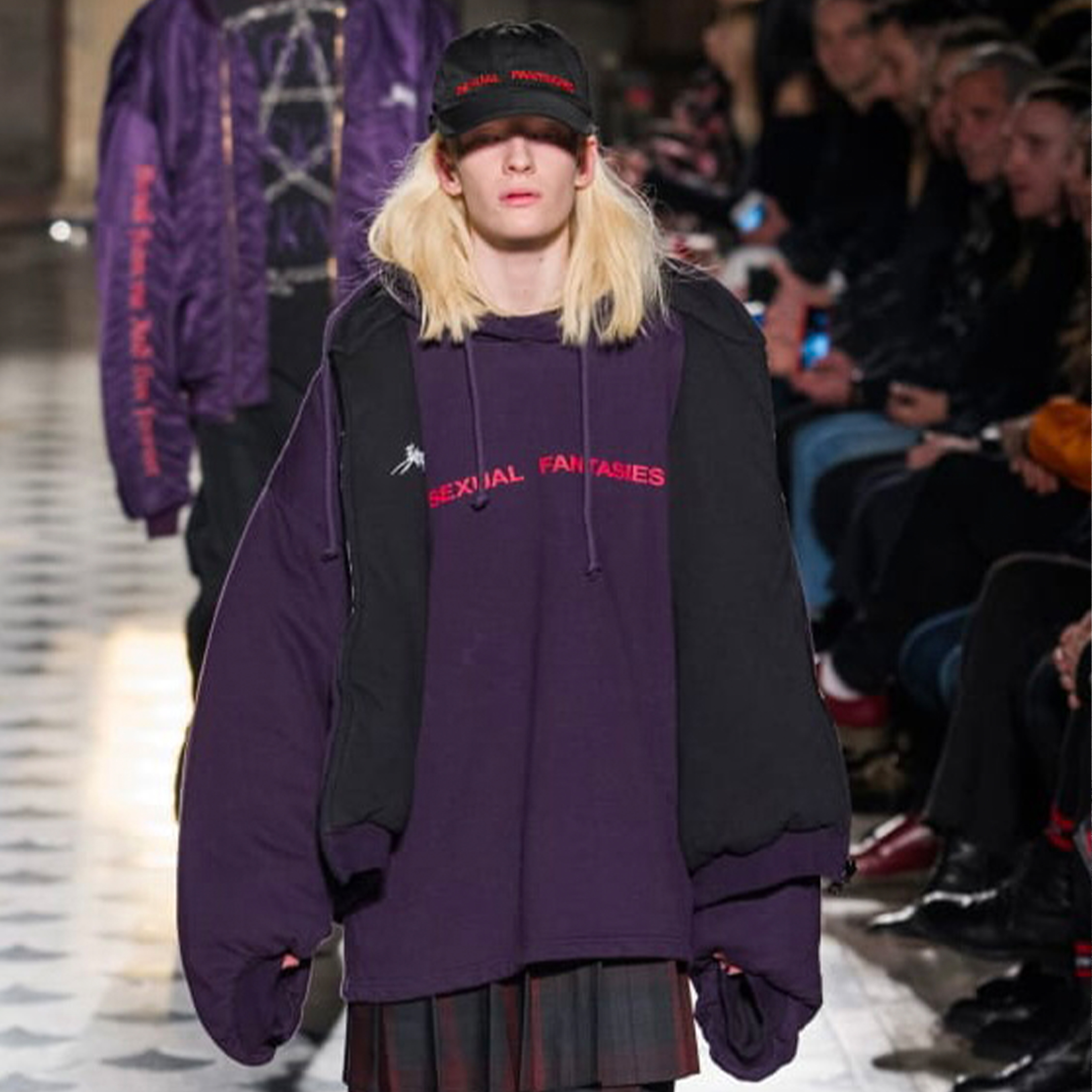 NIGO Vetements Men's Spring And Autumn Purple High Street Trend Hoodie Loose Pullover Hoodie Fashion Embroidery Letter Sweatshirt Long Sleeve Casual Top Jacket Ngvp #nigo9978