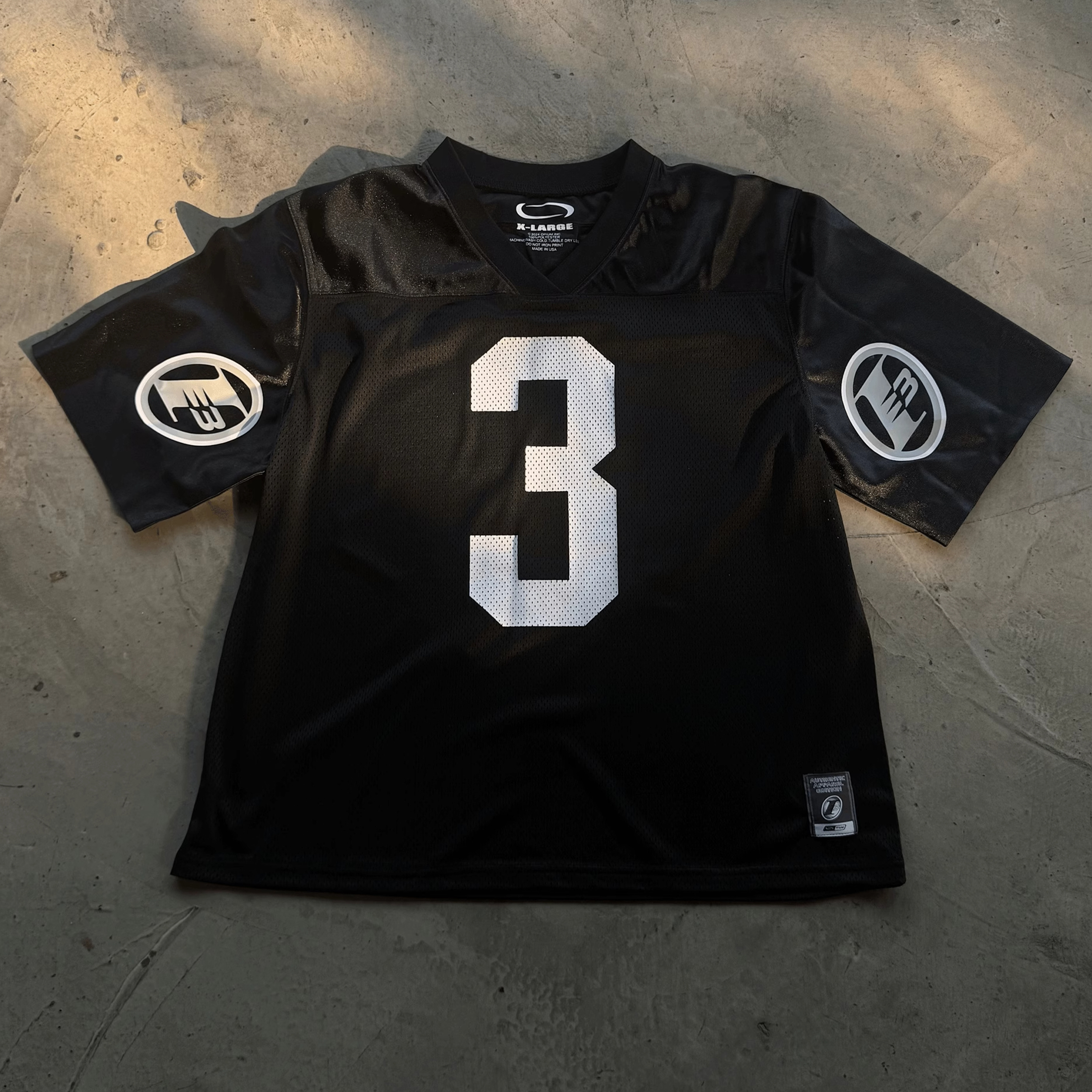 NIGO X-Larce Opium Playboi Carti Men's Spring/summer Vintage Cut-out Mesh Rugby Jersey Short-sleeve T-shirt Letter Print Tee Ngvp #nigo9987