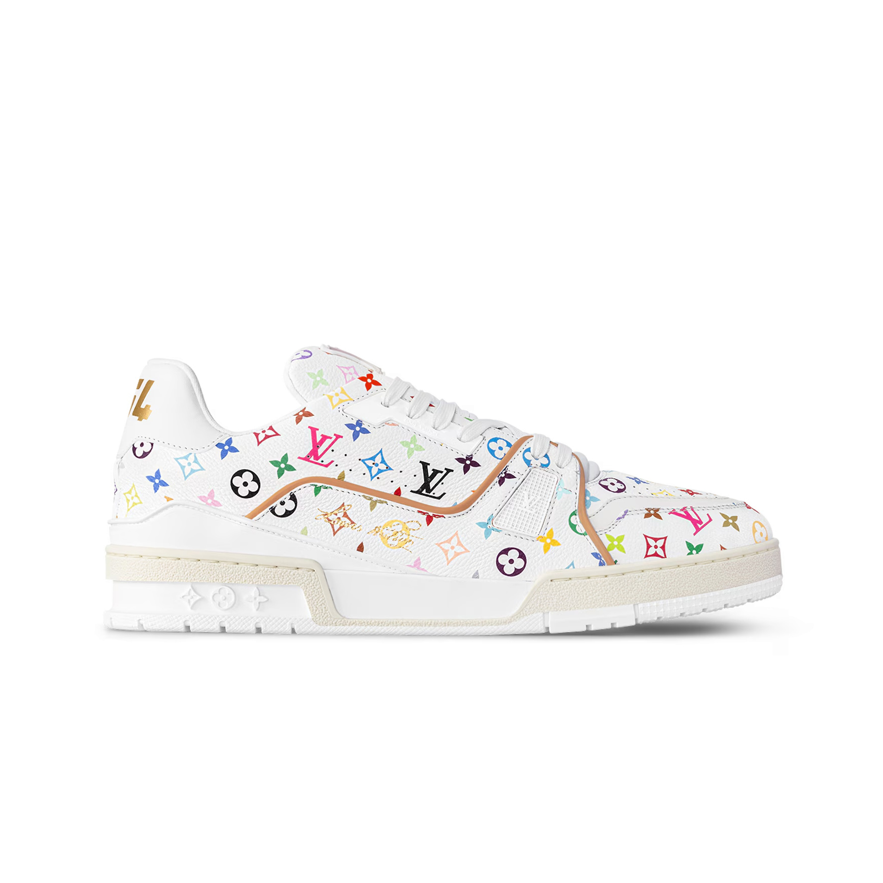 NIGO Louis Vuitton LV Trainer Men Women Solid Color LV SKATE Sneakers Casual Round Toe Retro Low Top Board Shoes #nigo75375