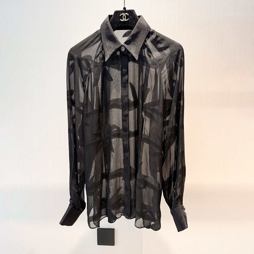 NIGO Chanel Women's Spring And Autumn Bowknot Silk Solid Color Lapel Shirt Casual Straight Wide Leg Pants Ngvp #nigo9969