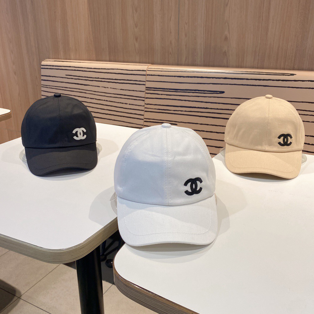 NIGO Chanel Men's and Women's Solid Color Embroidered Logo Cotton Duck Hat Cap #nigo75368