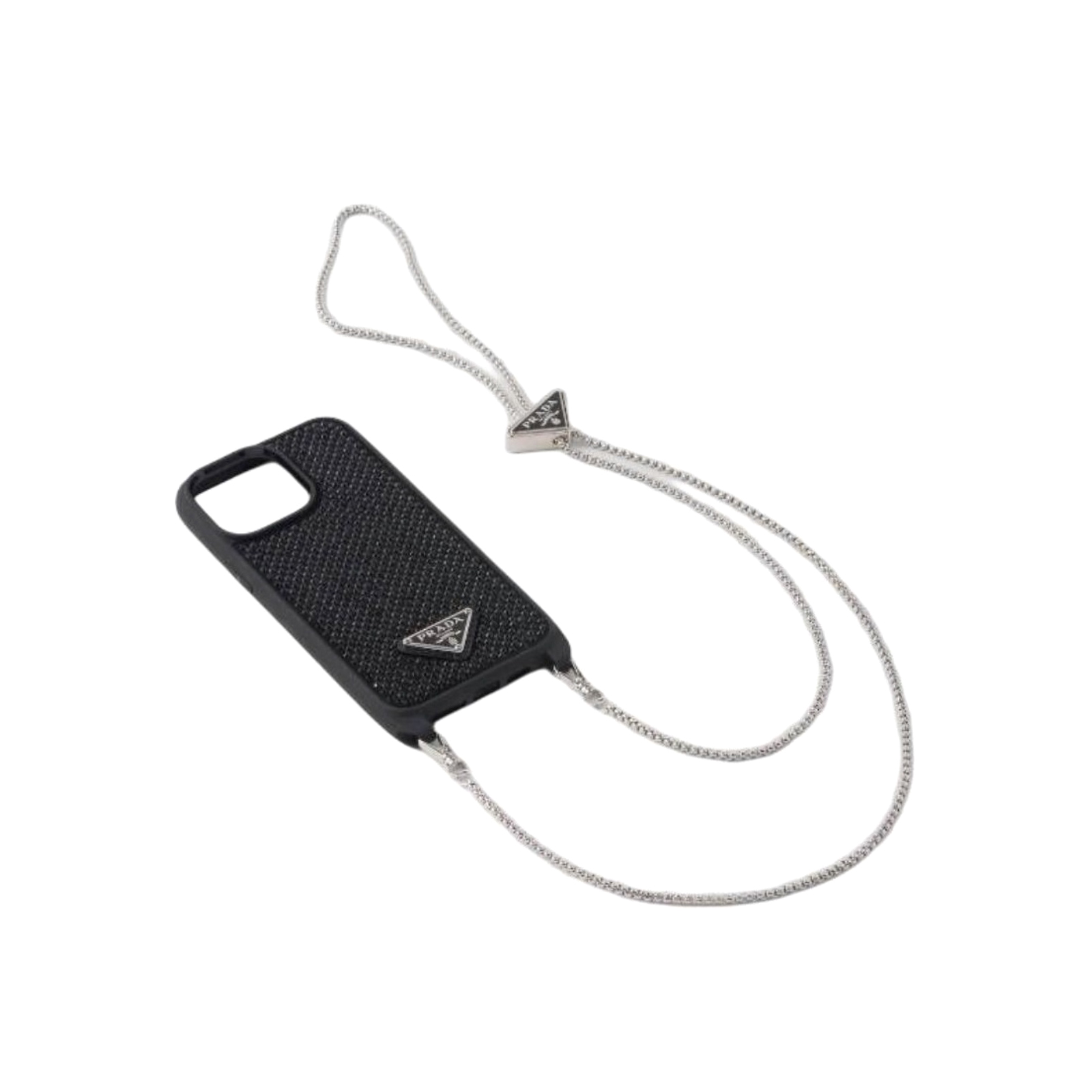 NIGO Prada Solid Color Chain Neck Leather Phone Case #nigo75381