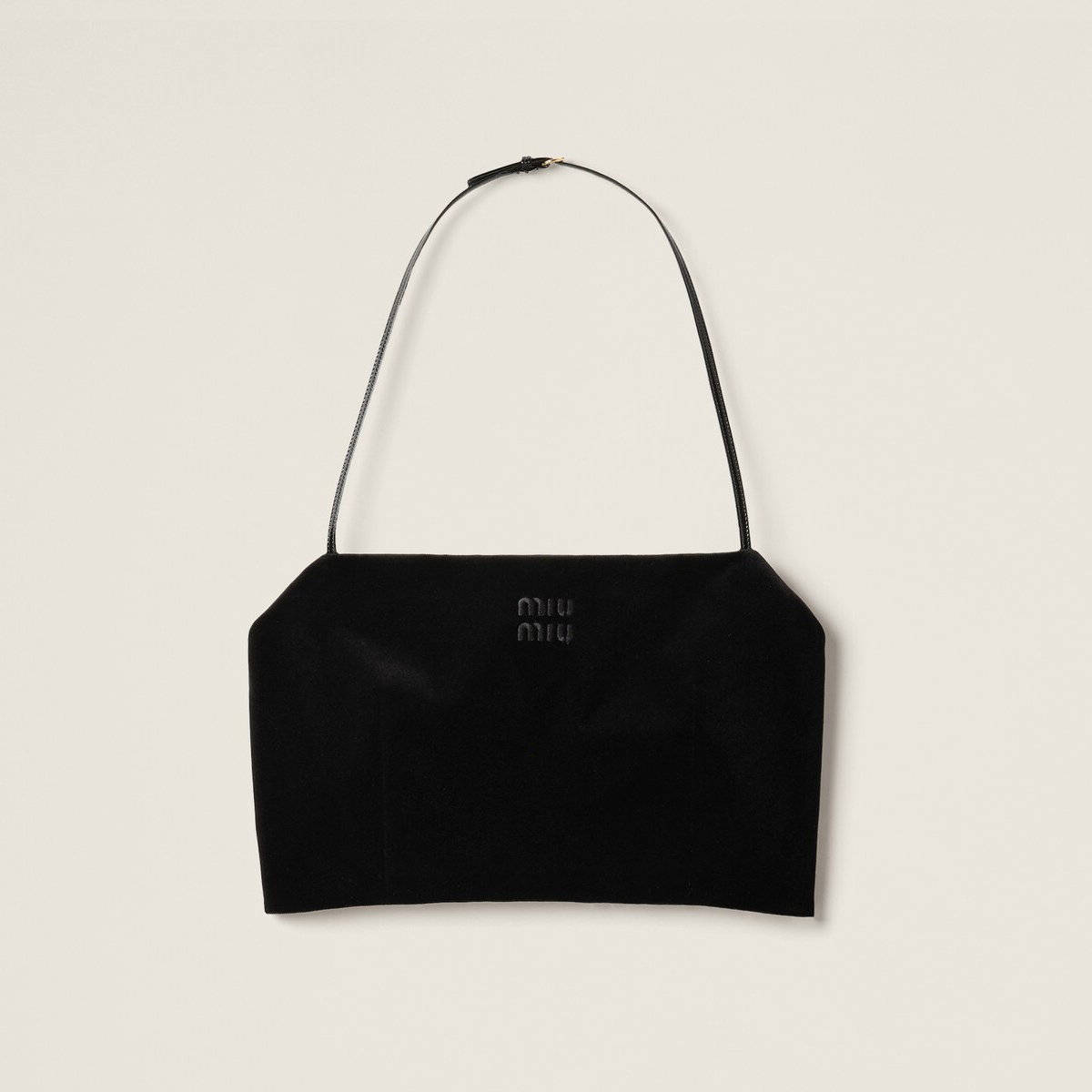 NIGO MiuMiu Women's Summer Solid Color Logo Embroidery Letter Hanging Neck Camisole Top #nigo75385