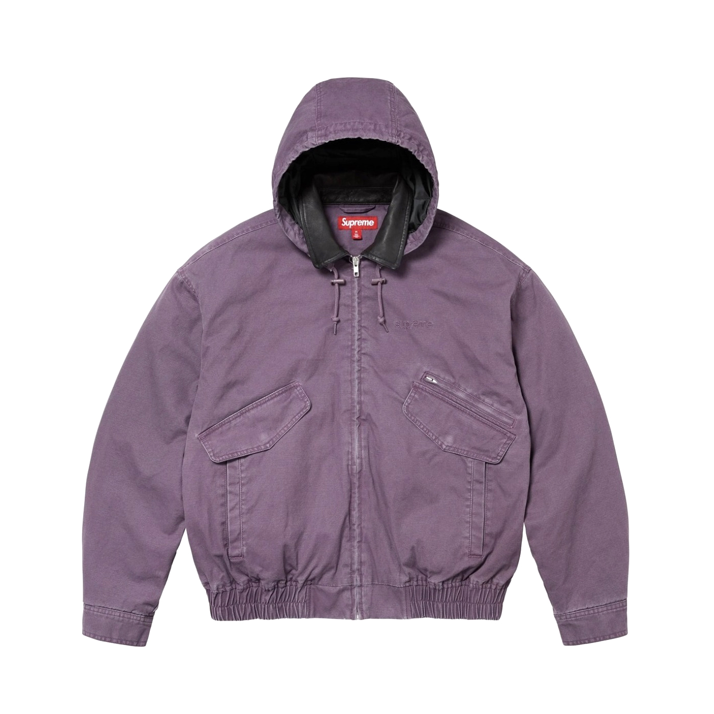 NIGO Supreme Men's And Women's Fall And Winter Chest Logo Solid Color Removable Hooded Zipper Long Sleeved Cotton Jacket #nigo75377