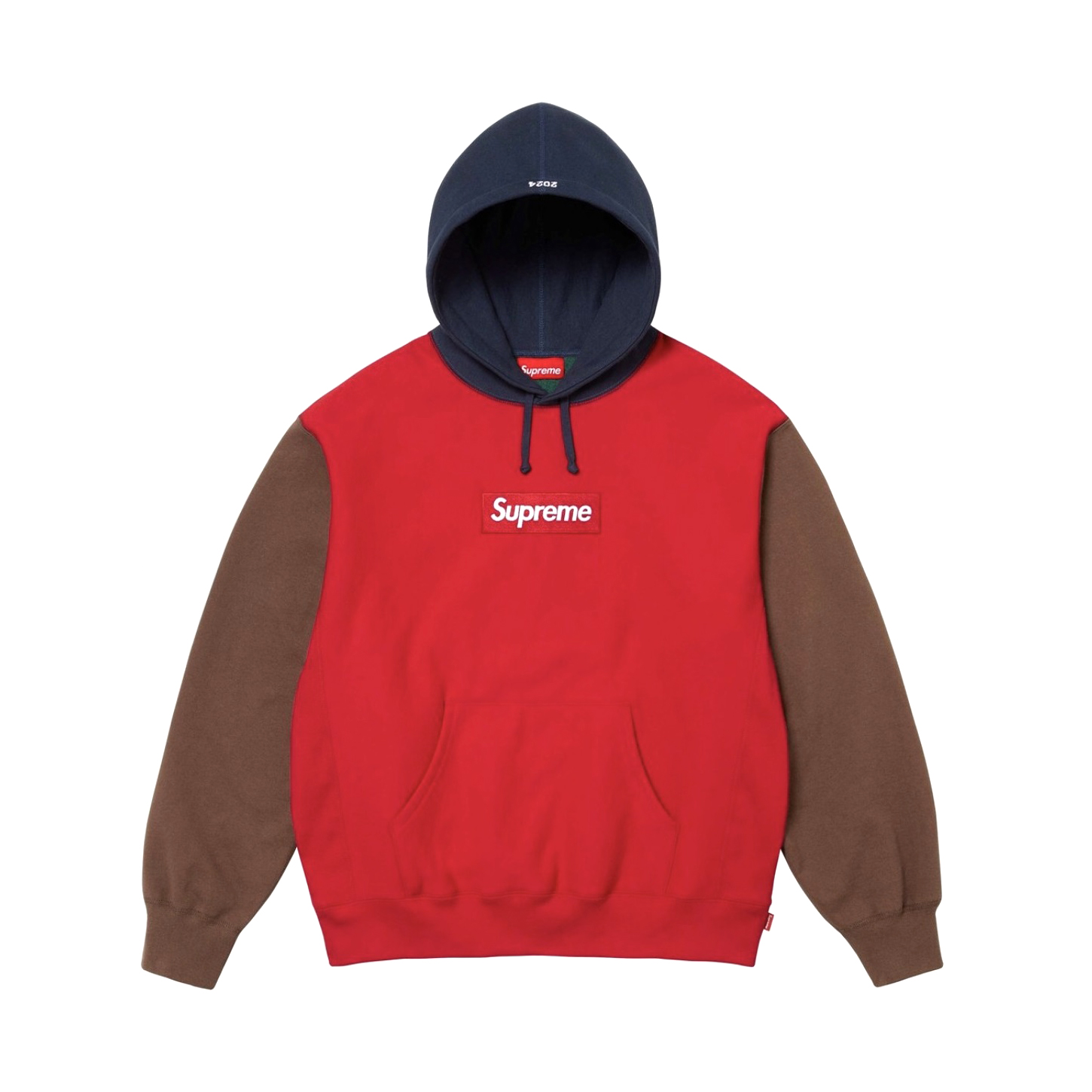 NIGO Supreme Men's and Women's Spring and Fall Chest Logo Patch Cotton Hooded Drawstring Sweatshirt #nigo75376