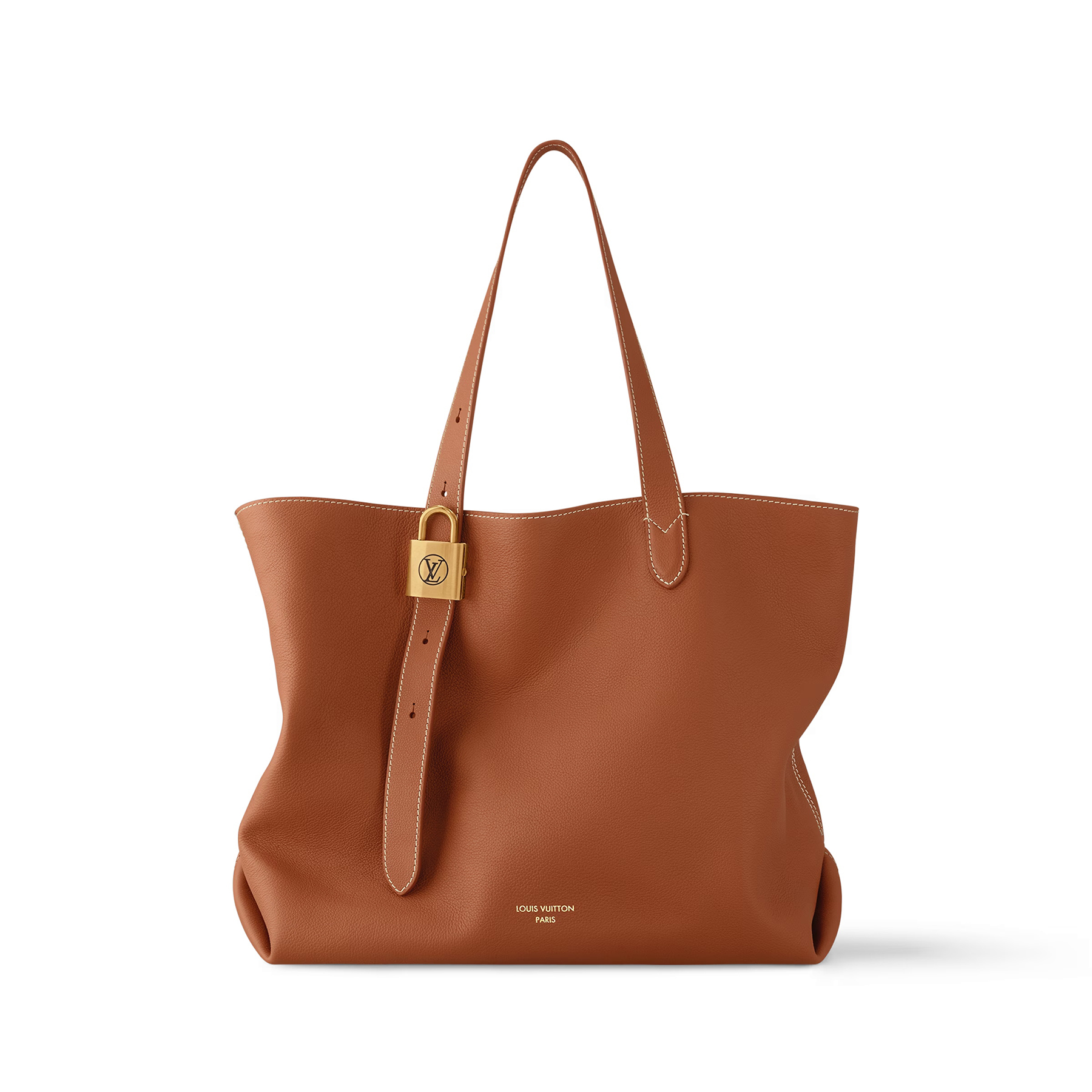 NIGO Low Key Cabas Louis Vuitton Women's Solid Color Adjustable Shoulder Strap Letter Logo Inside Cowhide Shopping Bag Shoulder Tote Bag Bags #nigo75412