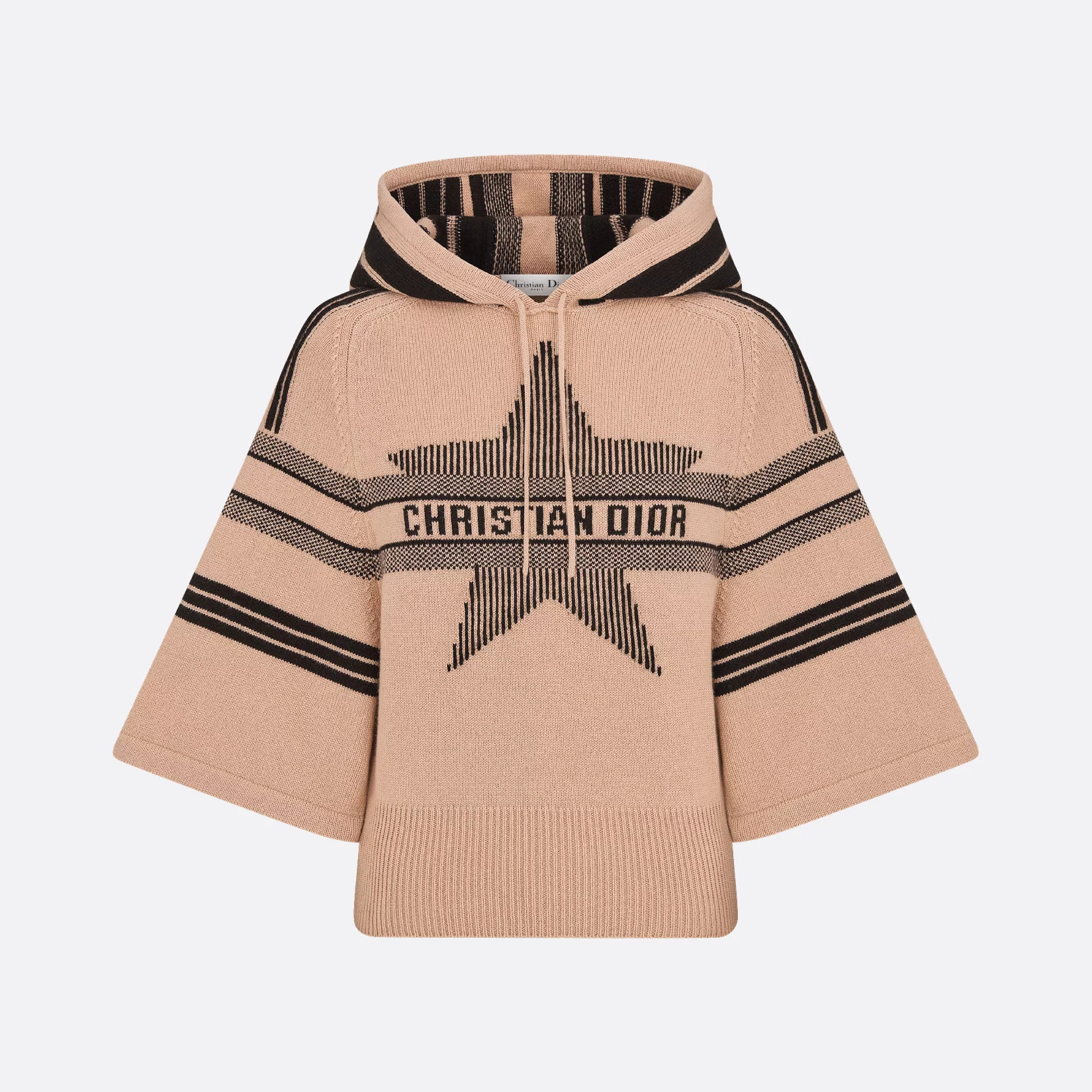 NIGO DIOR Women's Spring and Autumn Solid Color Blended Knitted Fabric Seven Sleeve Cashmere Pullover Sweater #nigo75429