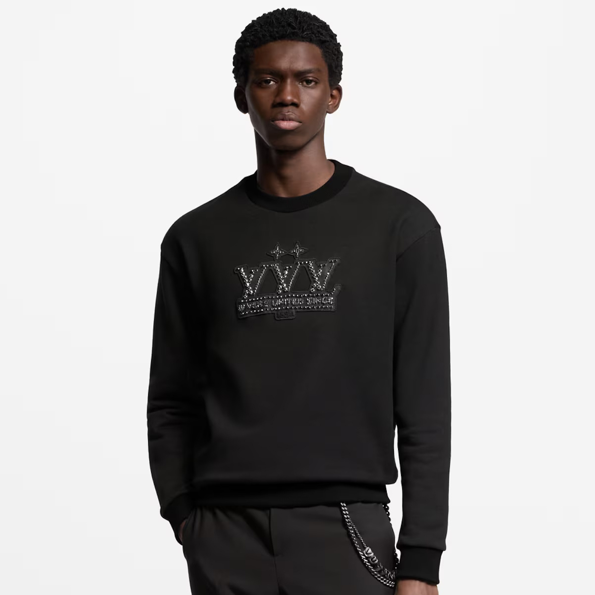 NIGO Louis Vuitton Men's Spring and Autumn Fixed Embroidery Printed Round Neck Cotton Long Sleeve Sweatshirt #nigo75428