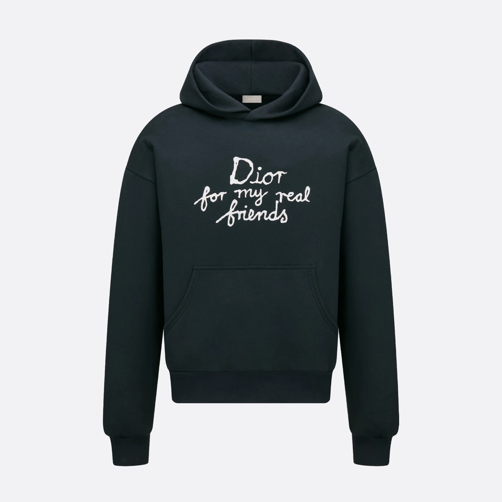 NIGO Dior Men's Spring and Autumn Solid Color Logo Letter Printed Hooded Loose Long Sleeve Sweatshirt #nigo75443