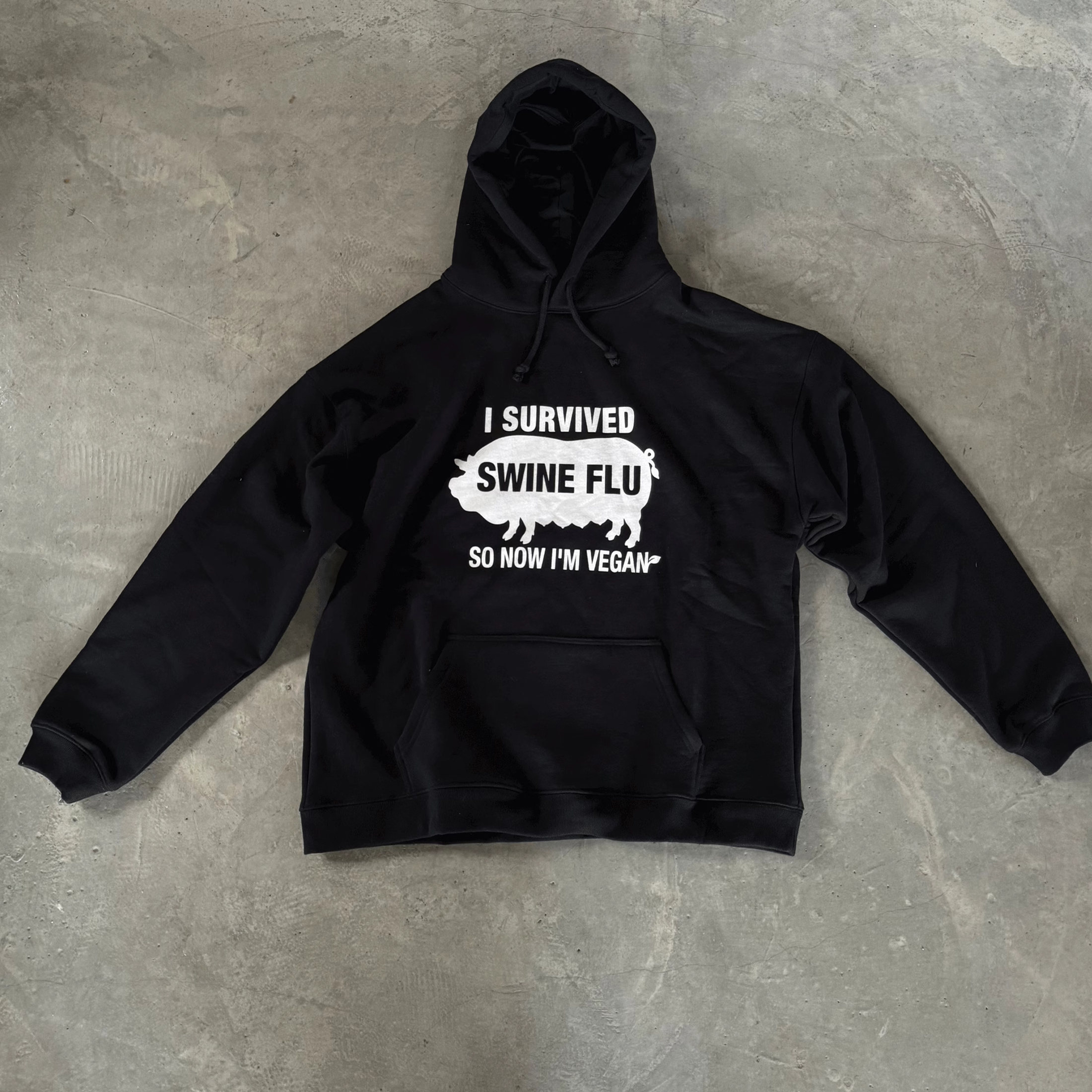 NIGO Vetements Masked Swine Flu Hoodie Embroidered Printed Pullover Hoodie Show With Men's Dark Style Vintage Trend Hooded Sweatshirt Ngvp #nigo1123