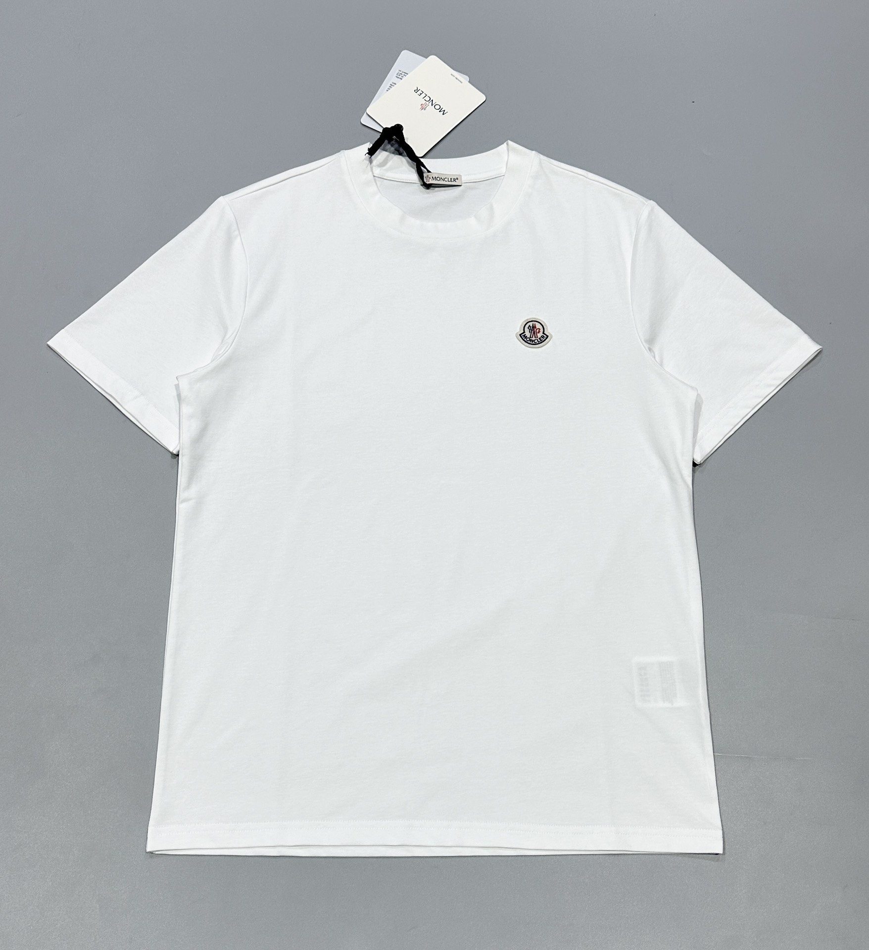 NIGO Moncler Men's Logo Summer Round Neck Solid Color Loose Straight Short Sleeve T-Shirt #nigo75513