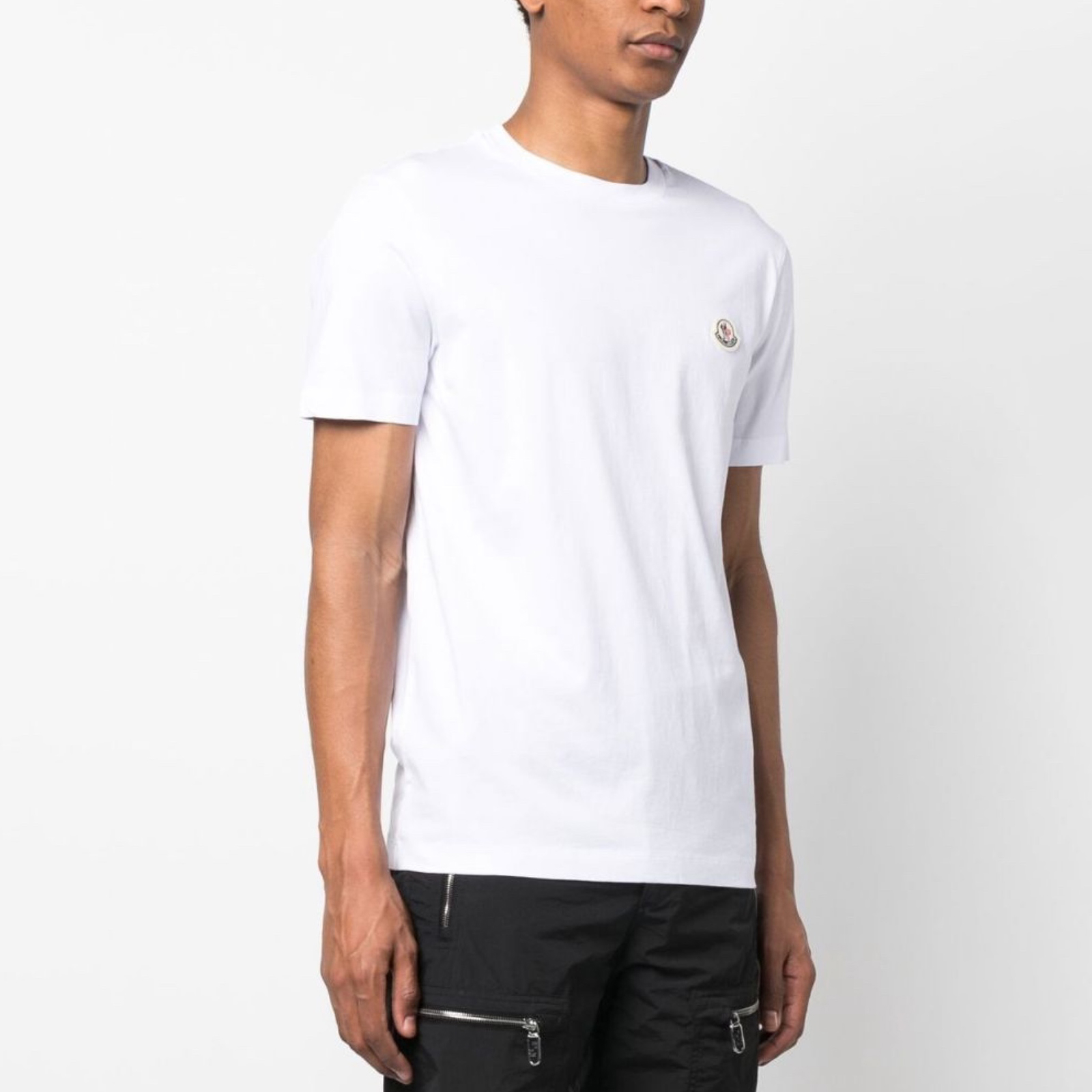 NIGO Moncler Men's Logo Summer Round Neck Solid Color Loose Straight Short Sleeve T-Shirt #nigo75513