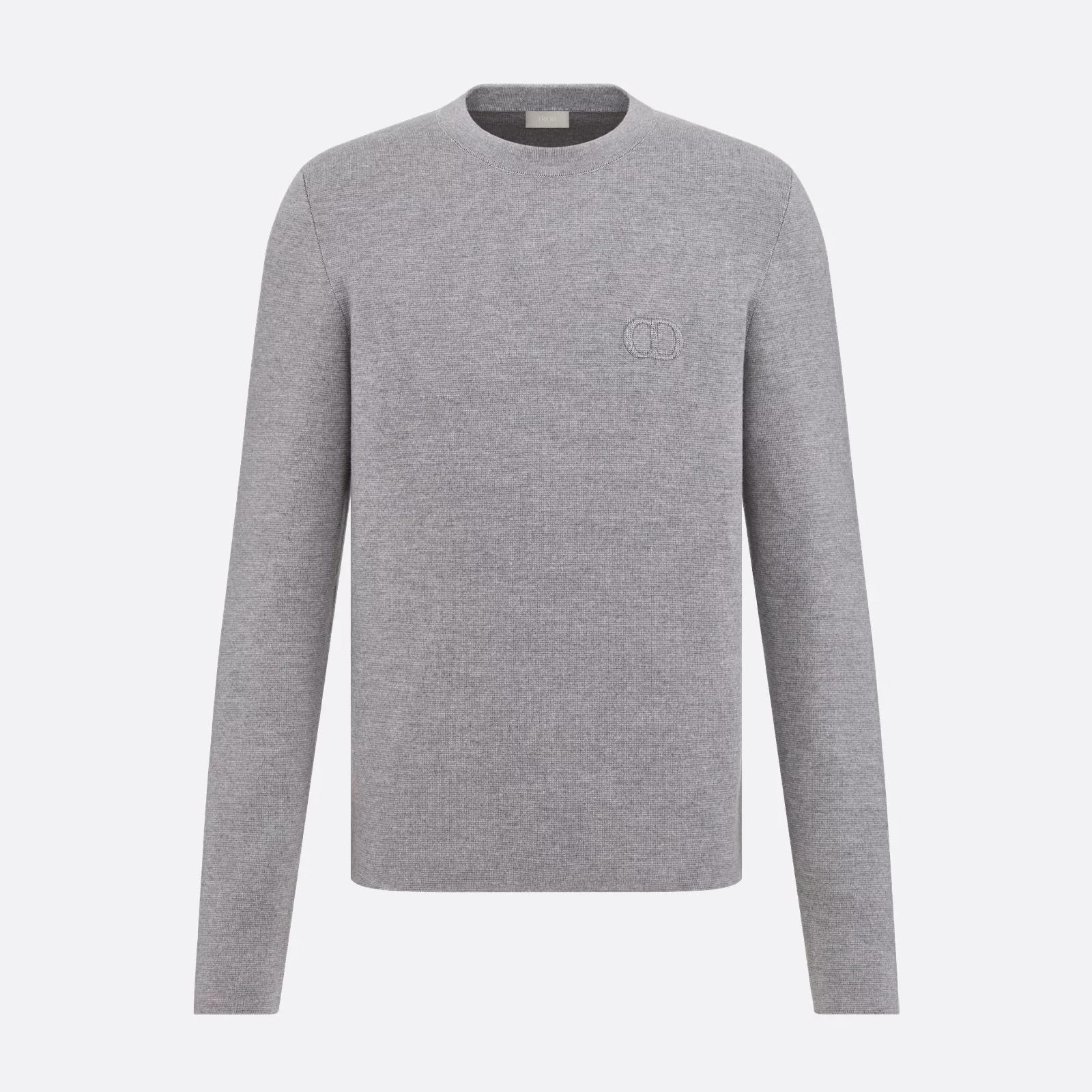 NIGO Dior Men's Spring and Autumn Solid Color Round Neck Cotton Wool Long Sleeve Sweater #nigo75515