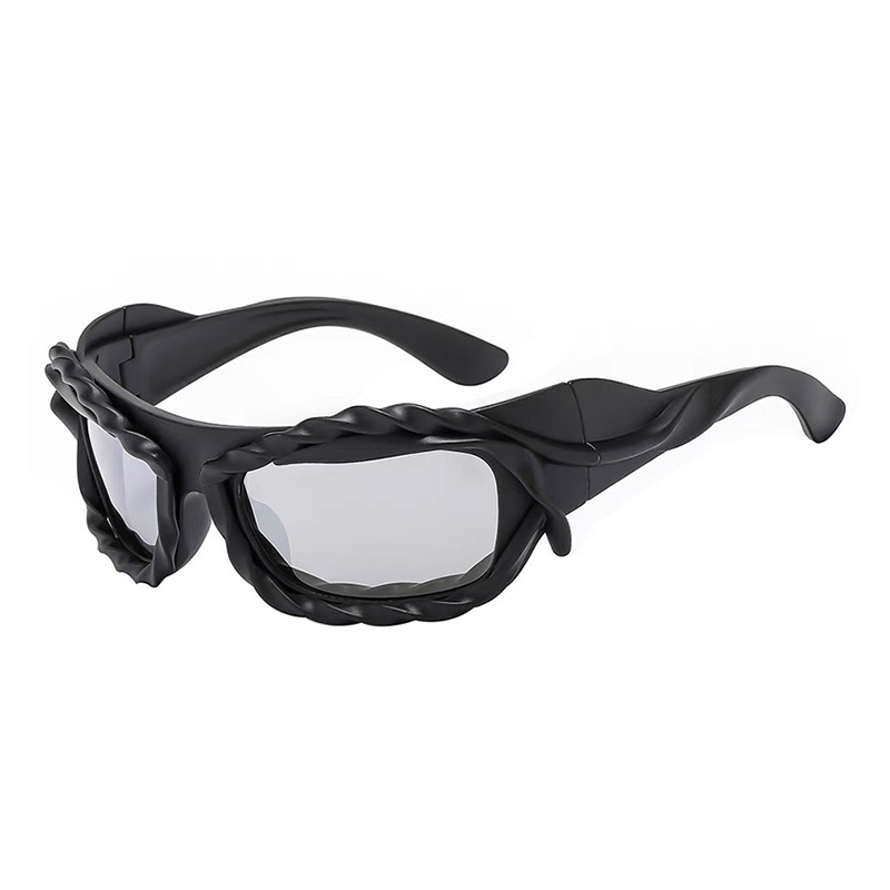 NIGO Ottolinger Men's Women's Personalized Trend Sunglasses Legs Logo Solid Color Irregular Eyewear Jewelry Accessories Ngvp #nigo1163