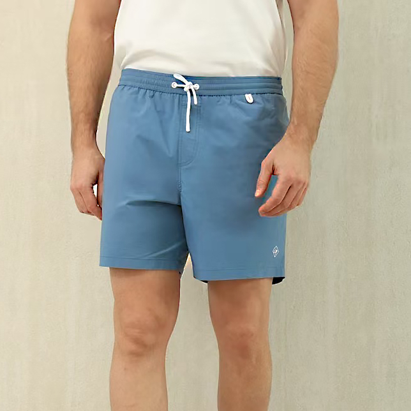 NIGO Loro Piana Men's Summer Solid Color Elastic Waist Tie Casual Comfortable Shorts #nigo75521
