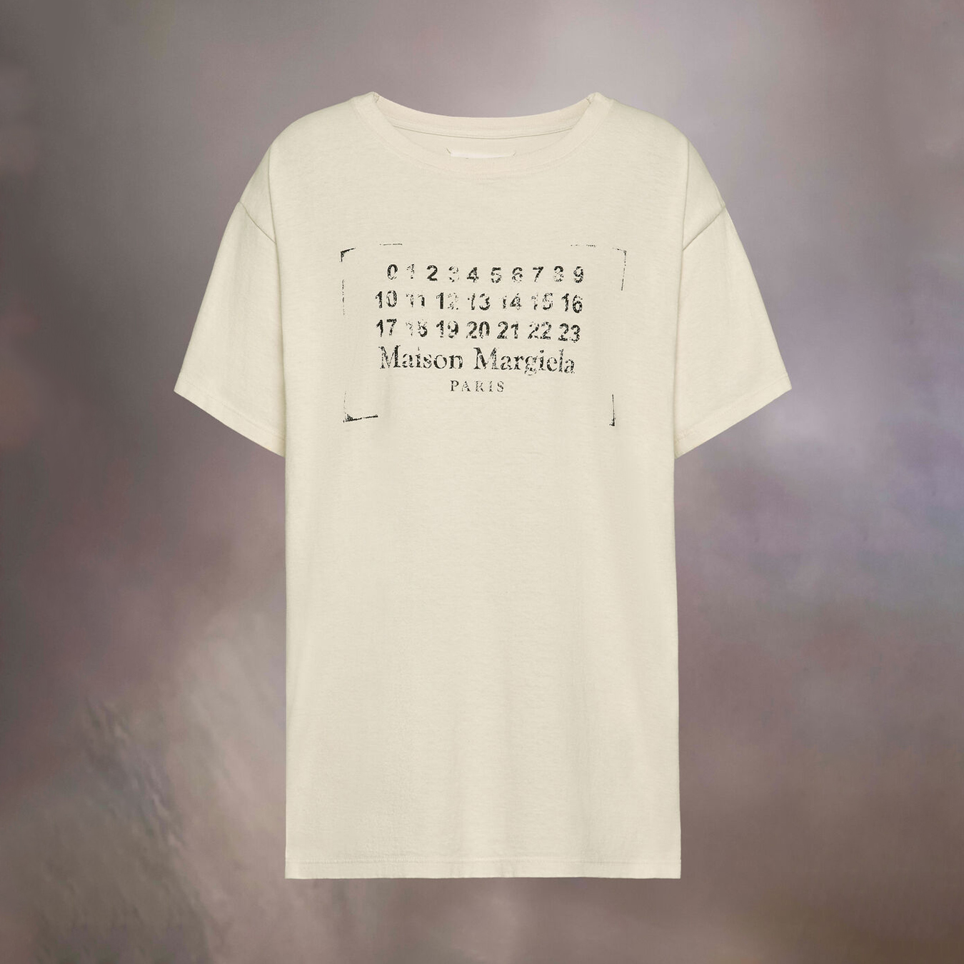 NIGO Maison Margiela Women's Summer Alphanumeric Printed Round Neck Solid Color Cotton Short Sleeve T-Shirt #nigo75578