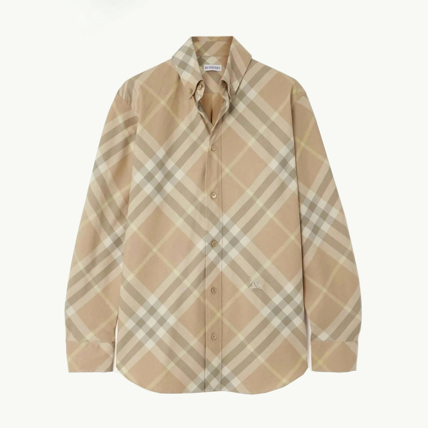 NIGO Burberry Women's Checkered Cotton Single-Breasted Spring And Fall Casual Long-Sleeved Shirt #nigo75568