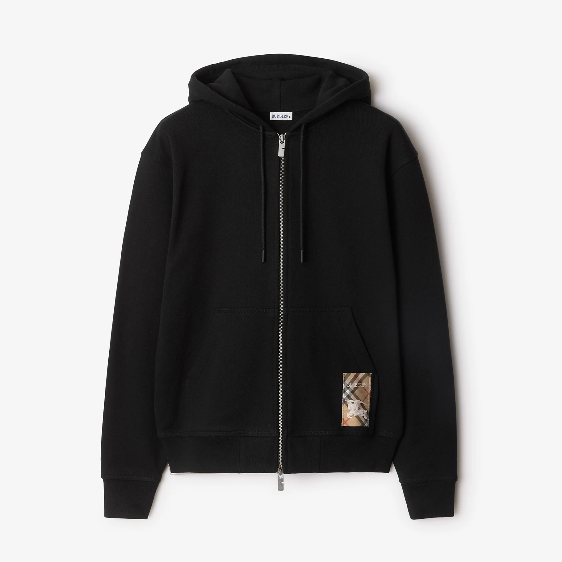 NIGO Burberry Men's Spring and Autumn Plaid Label Cotton Zipper Hooded Long Sleeve Sweatshirt Jacket Casual Elastic Waist Pants Set Suit #nigo75593