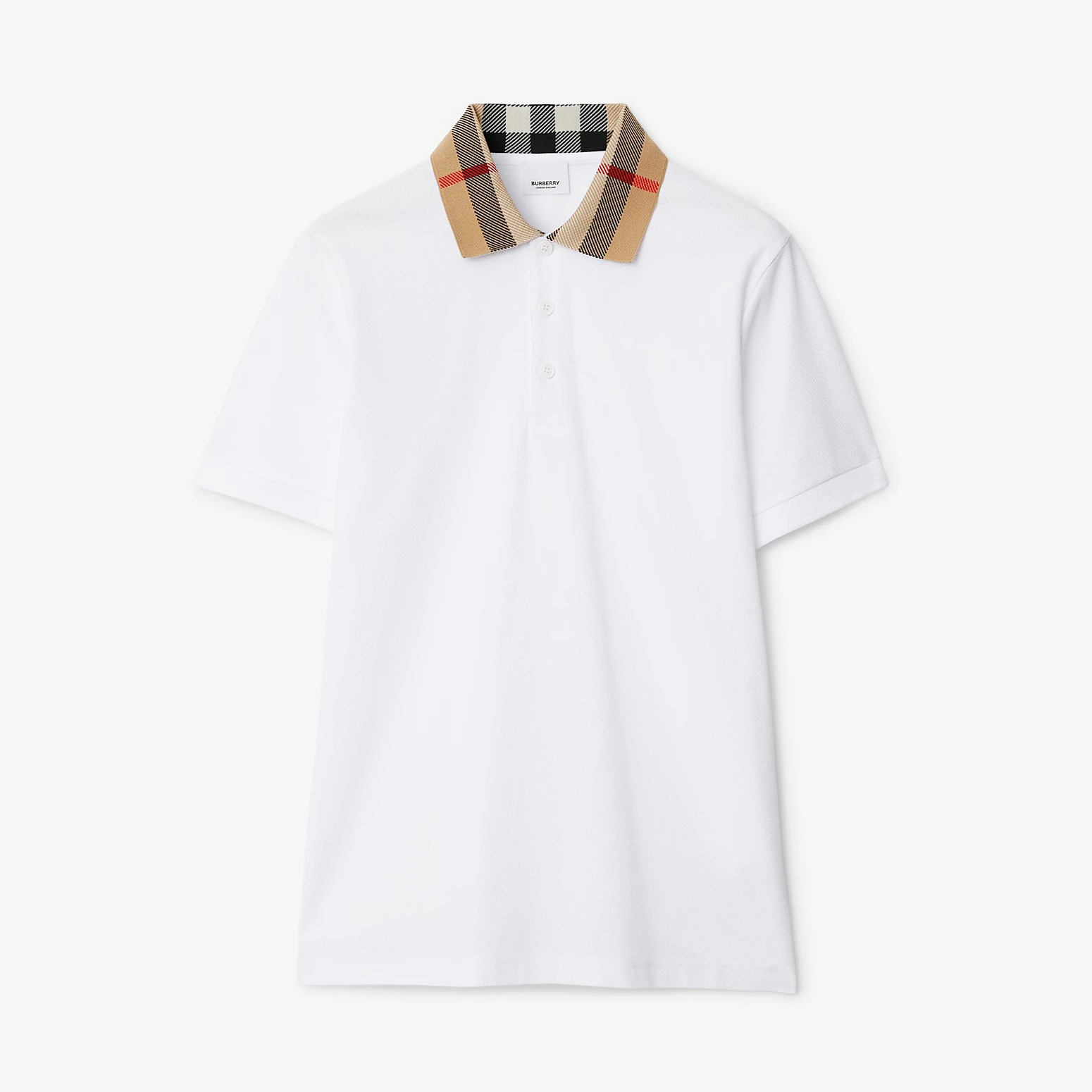 NIGO Burberry Men's Summer Check Printed Polo Neck Solid Color Casual Short Sleeve T-Shirt #nigo75622