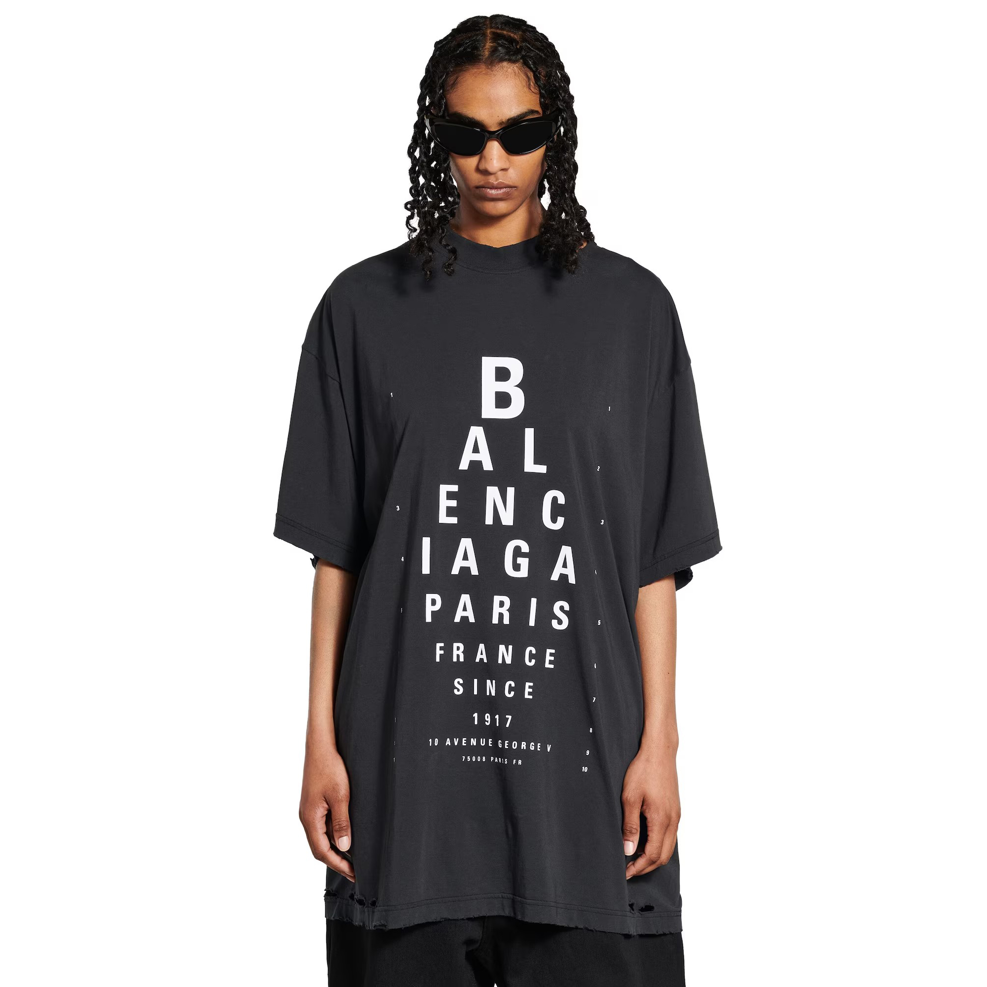 NIGO Balenciaga Women's Summer Letter Printed Solid Color Round Neck Cotton Casual Short Sleeve T-Shirt #nigo75624