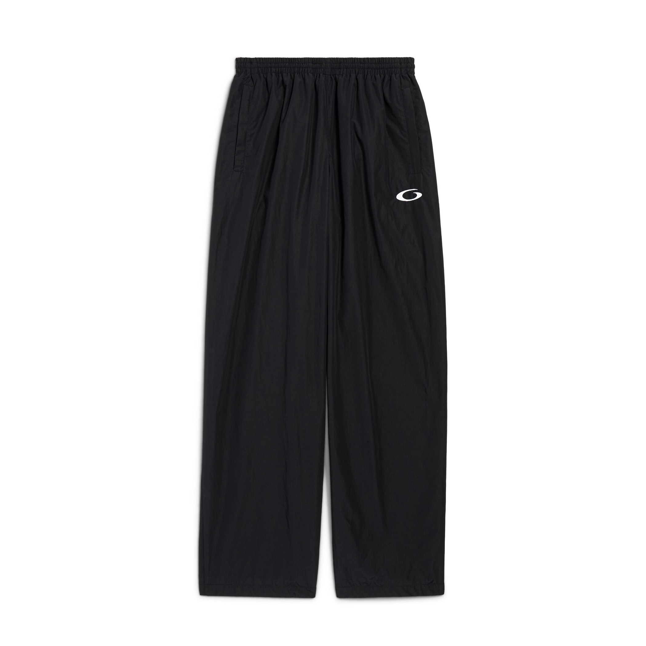 NIGO Balenciaga Men's Spring/Summer Solid Color Elastic Mid-Waist Lace-Up Casual Pants #nigo75632