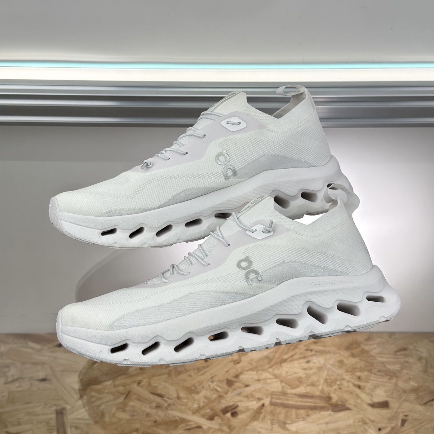 NIGO LOEWE x On Cloudtilt Women's Solid Color Mesh Fabric Round Toe Lace Up Low Top Casual Sneakers Shoes #nigo75648