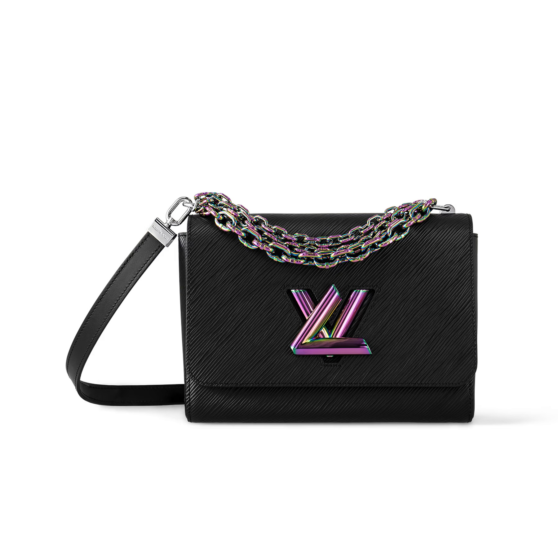 NIGO Louis Vuitton TWIST Women's Solid Color Detachable Adjustable Lock Closure Leather Quilted Cowhide Shoulder Crossbody Bag Bags #nigo75649