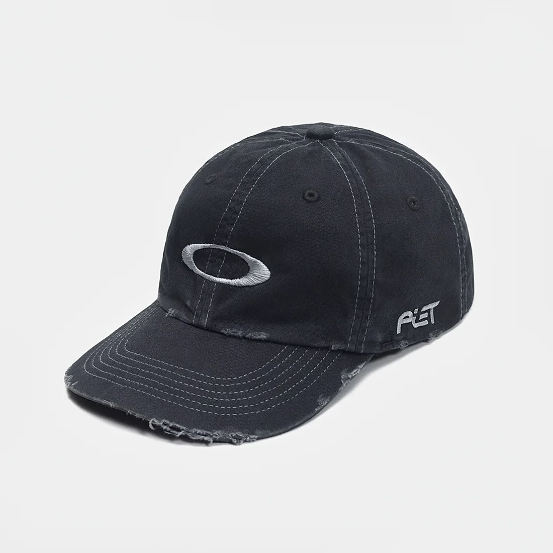 NIGO Oakley Men's Embroidered Logo Print Solid Color Cotton Duck Cap Hat #nigo75661