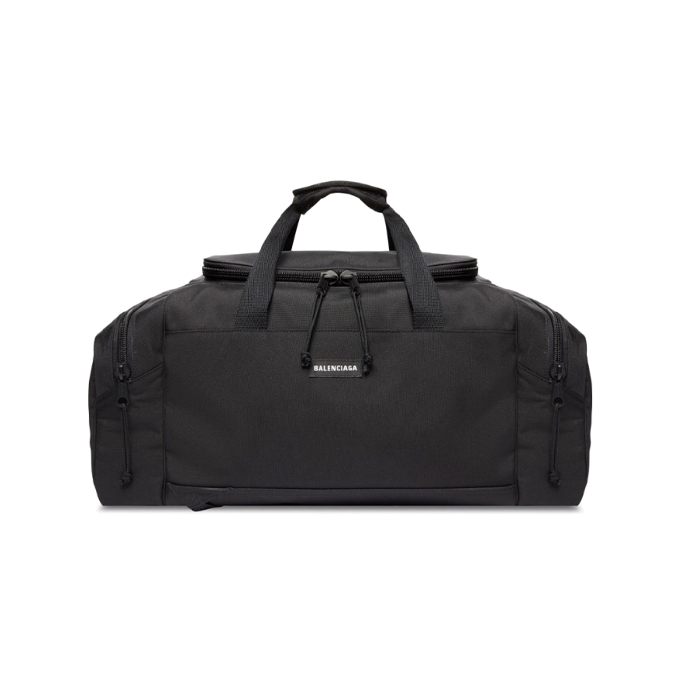 NIGO Balenciaga Men's Black Letter Logo Zipper Closure Polyester Backpack Shoulder Bag Tote Bags #nigo75667