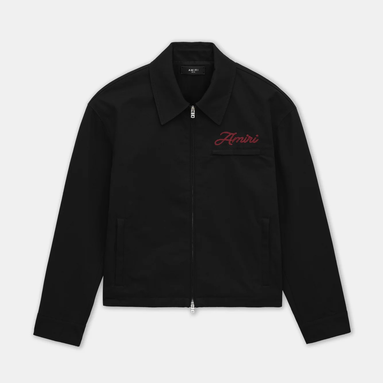 NIGO AMIRI Men's Spring and Autumn Solid Color Embroidery Letter Print Zipper Long Sleeve Jacket #nigo75737