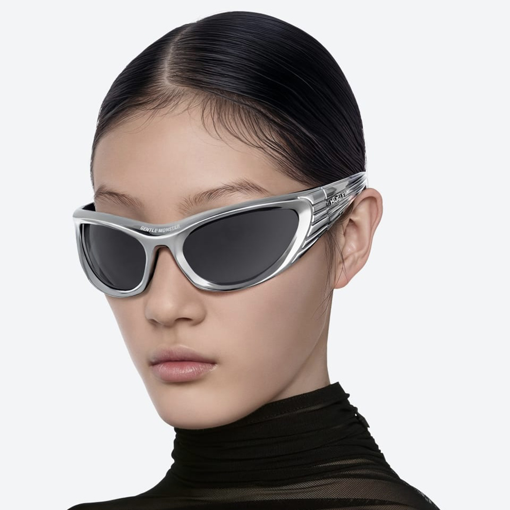 NIGO GENTLE MONSTER Men Women Black Sunglasses Fashion Irregular Sunglasses #nigo75787