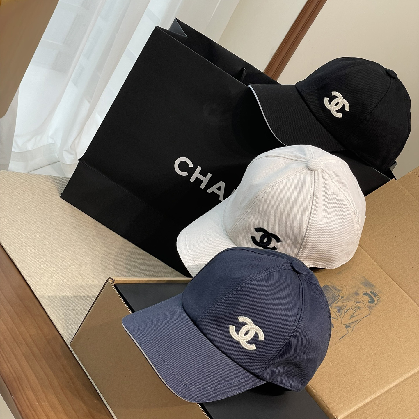 NIGO Chanel Men's and Women's Solid Color Embroidered Logo Cotton Duck Hat Cap #nigo75768