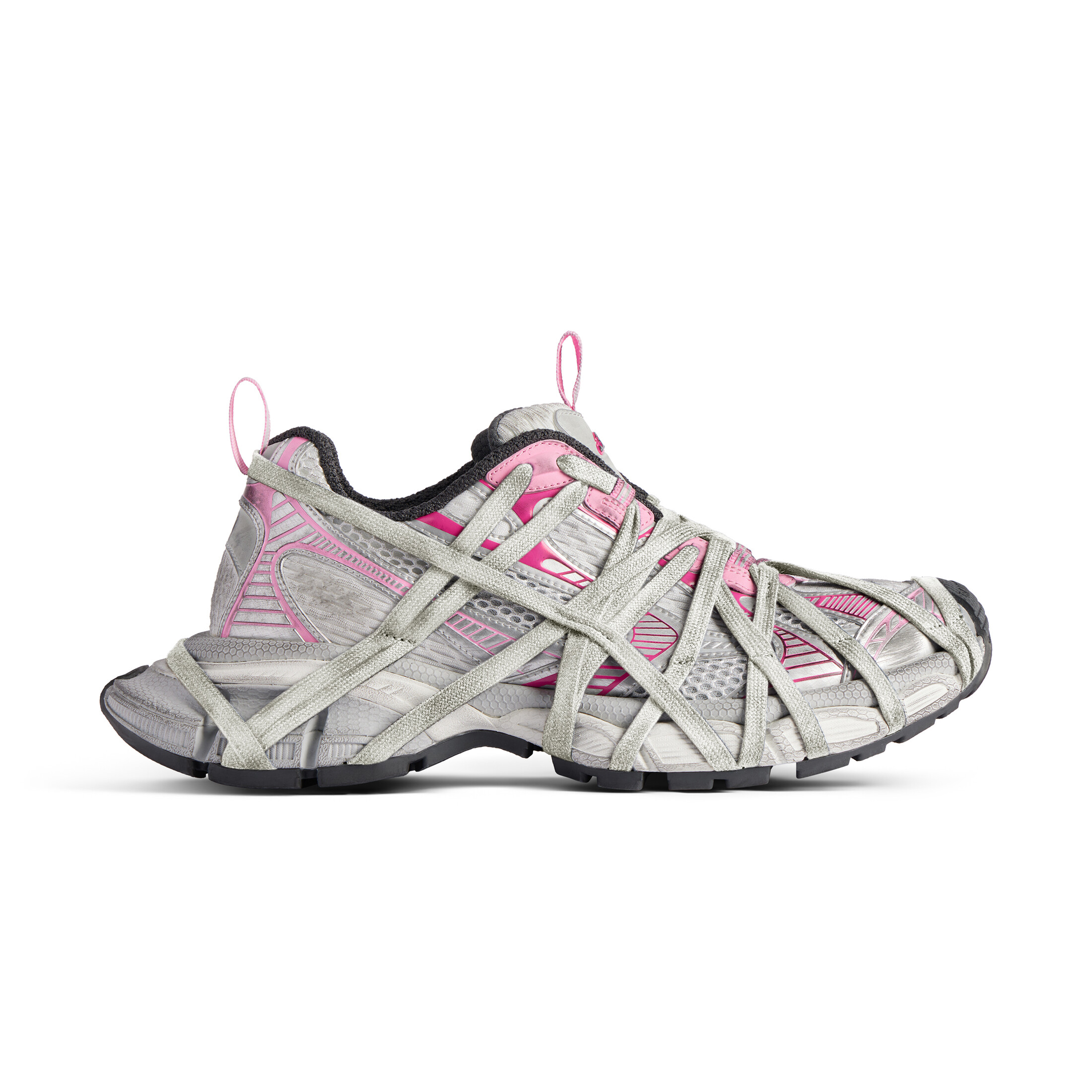 NIGO Balenciaga 3XL Sneakers Men's Retro Aged Thick Bottom Lace Up Low Top Shoes #nigo75758