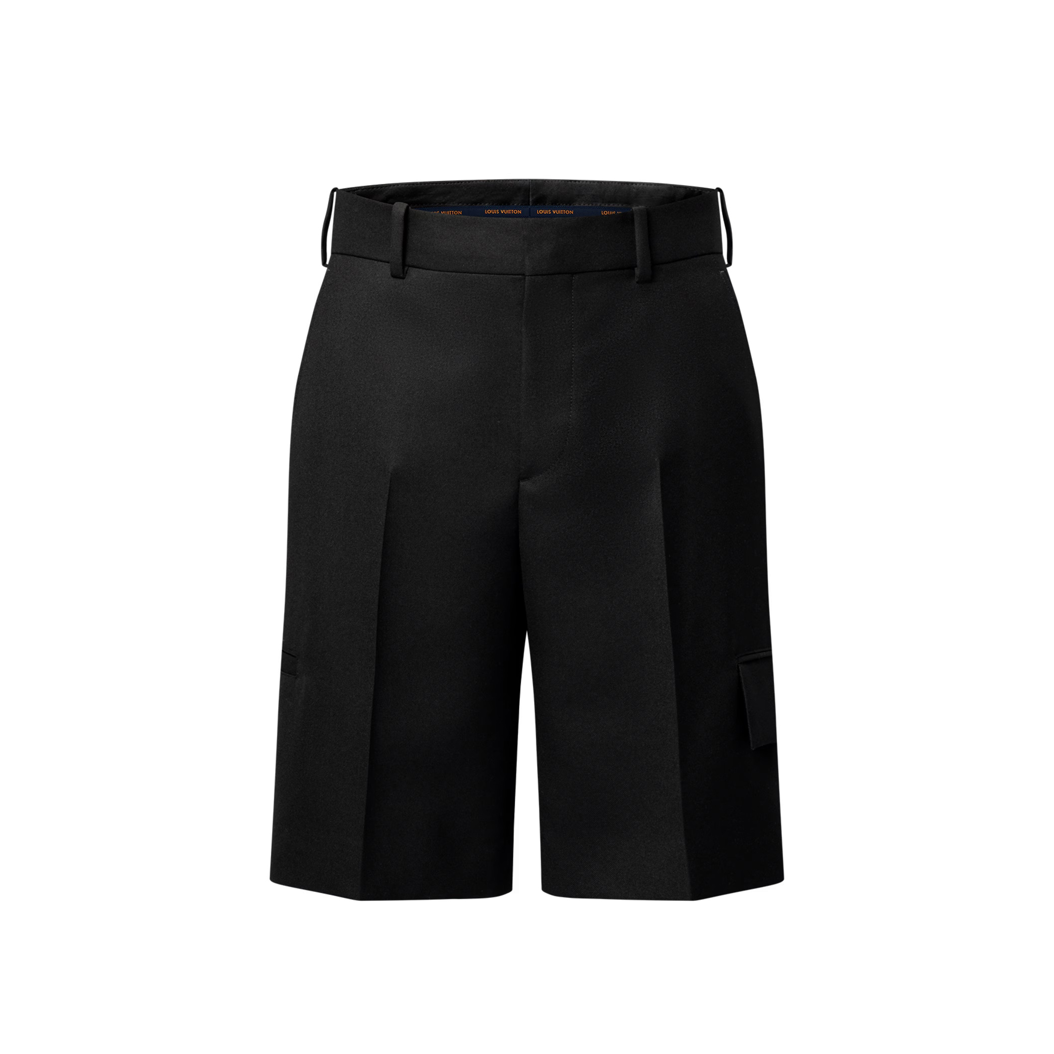 NIGO Louis Vuitton Men's Summer Solid Color Shorts with Pockets and Metallic Embellishments #nigo75769