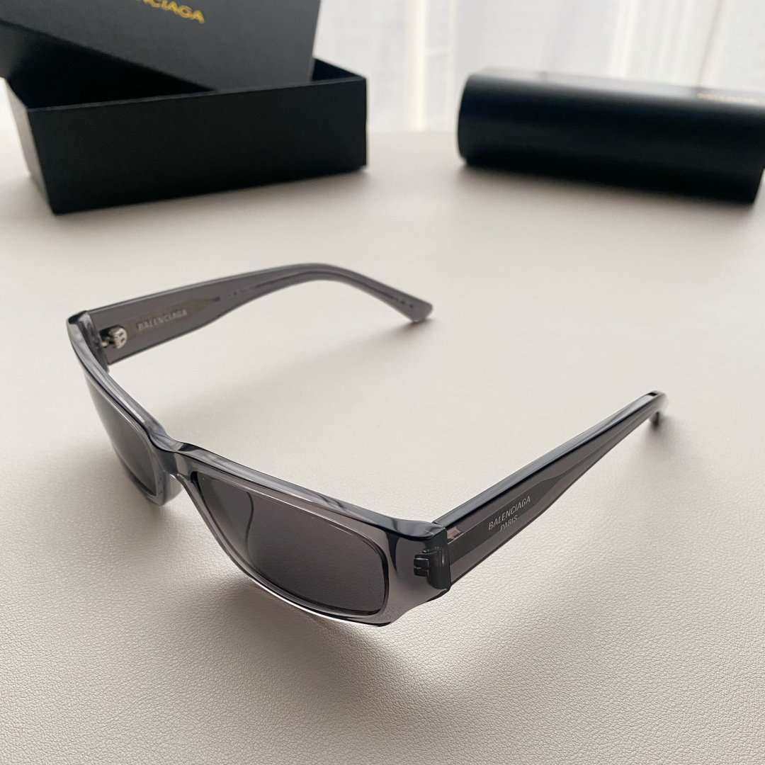 NIGO Balenciaga Men's Personalized Trend  Simple Plate Frame Rectangular Sunglasses Glasses #nigo75814