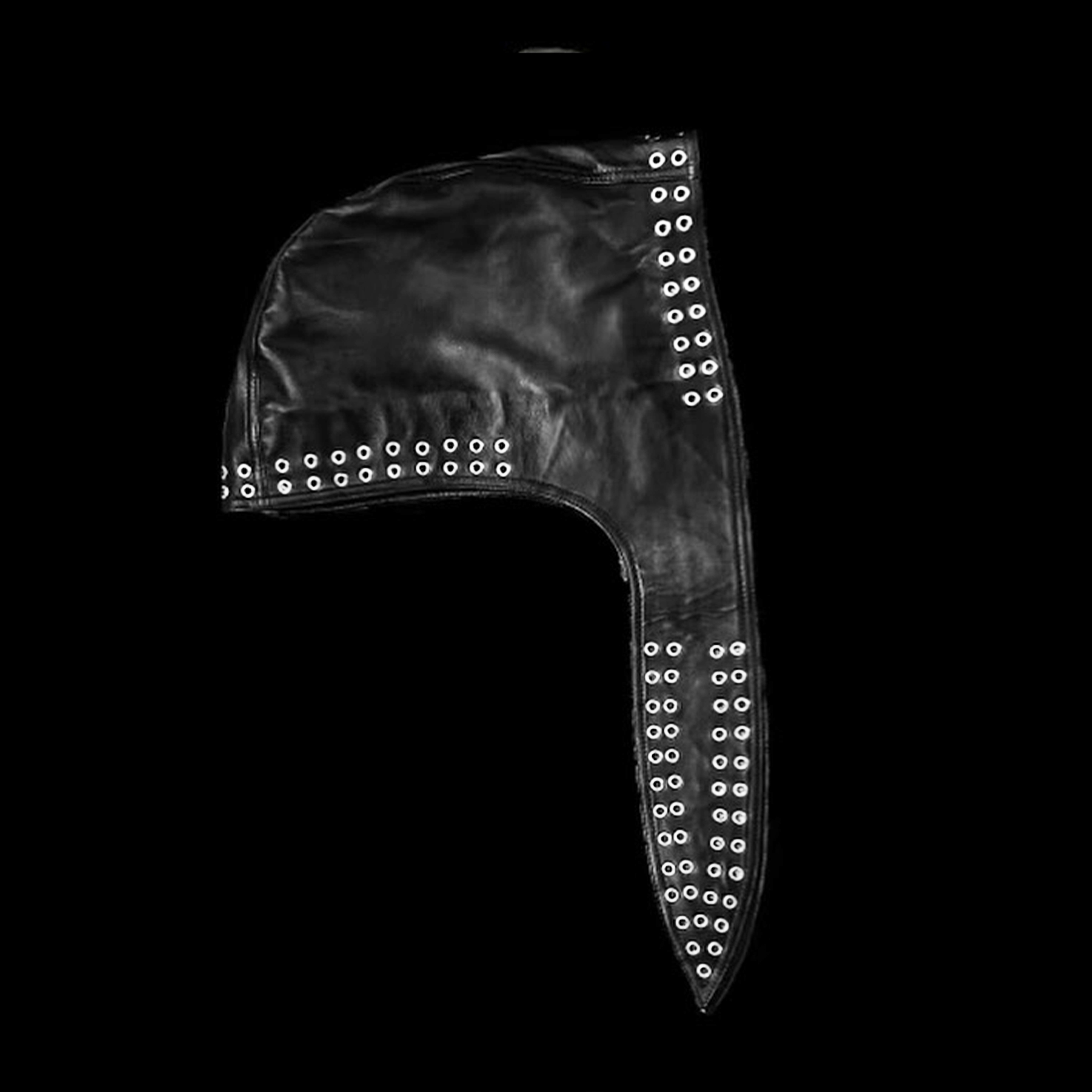 NIGO Opium Yvl Style Leather Durag Head Wrap Hat Hip Hop Hats Tie Bandana Playboicarti Same Men Women Fashion High Street Black Leather Hat Cap Ngvp #nigo1318