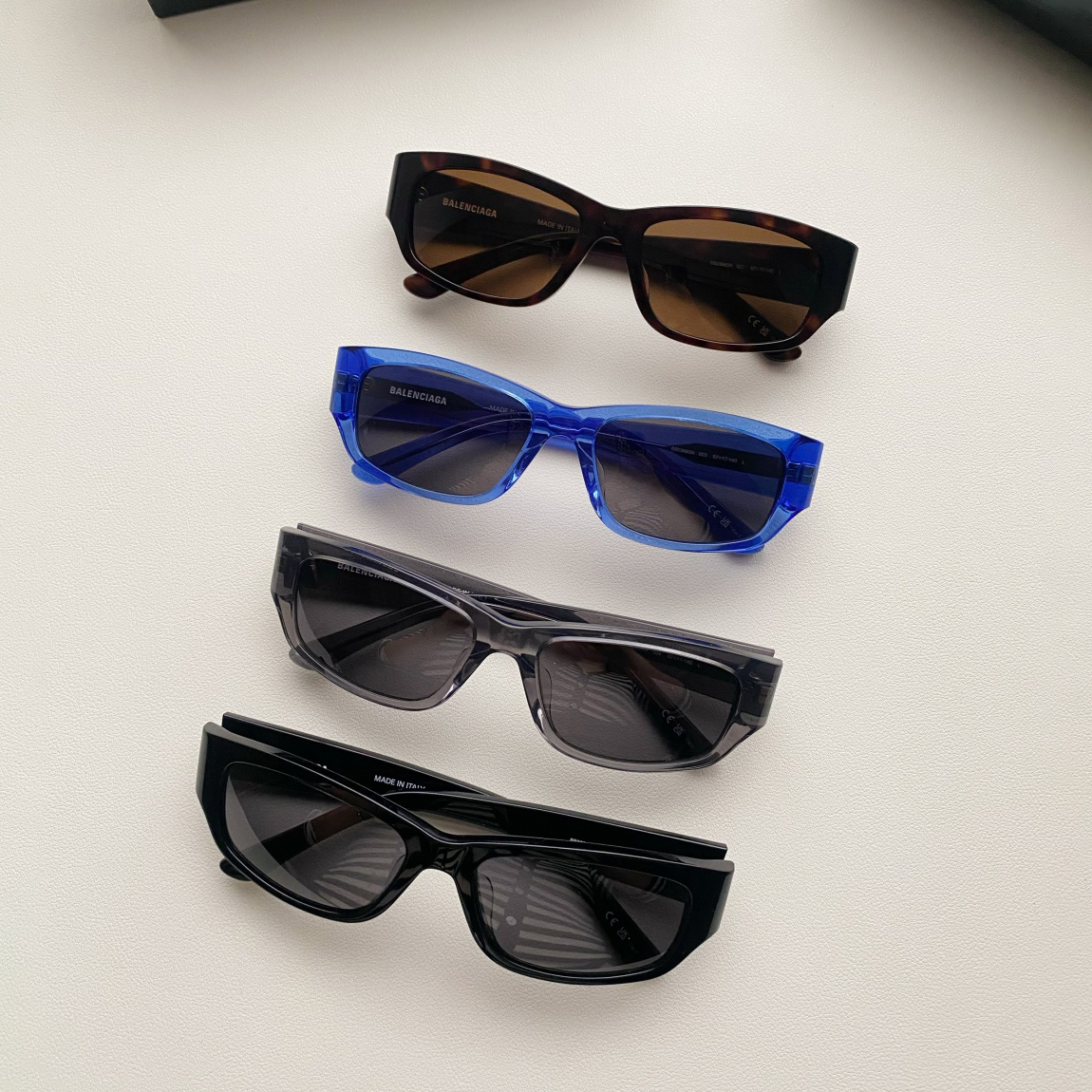 NIGO Balenciaga Men's Personalized Trend  Simple Plate Frame Rectangular Sunglasses Glasses #nigo75814