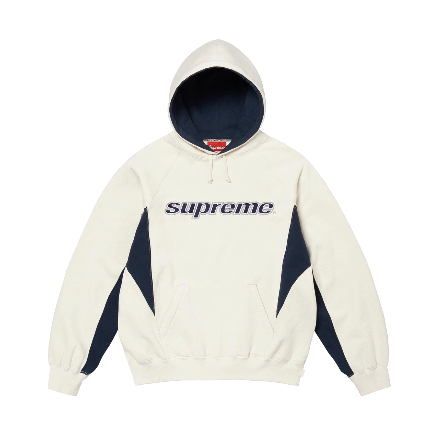 NIGO Supreme Men's and Women's Spring and Fall Embroidered Logo Printed Pattern Drawstring Padded Hooded Sweatshirt #nigo75795