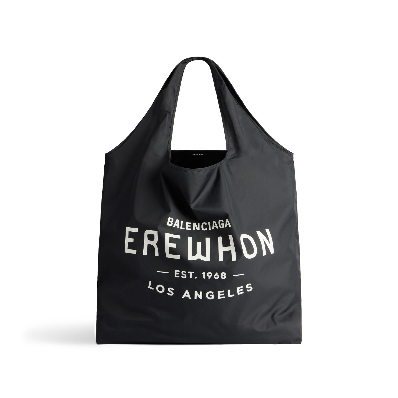 NIGO Balenciaga Men's Solid Color Letter Printed Nylon Shopper Handbag Tote Bag Bags #nigo75822